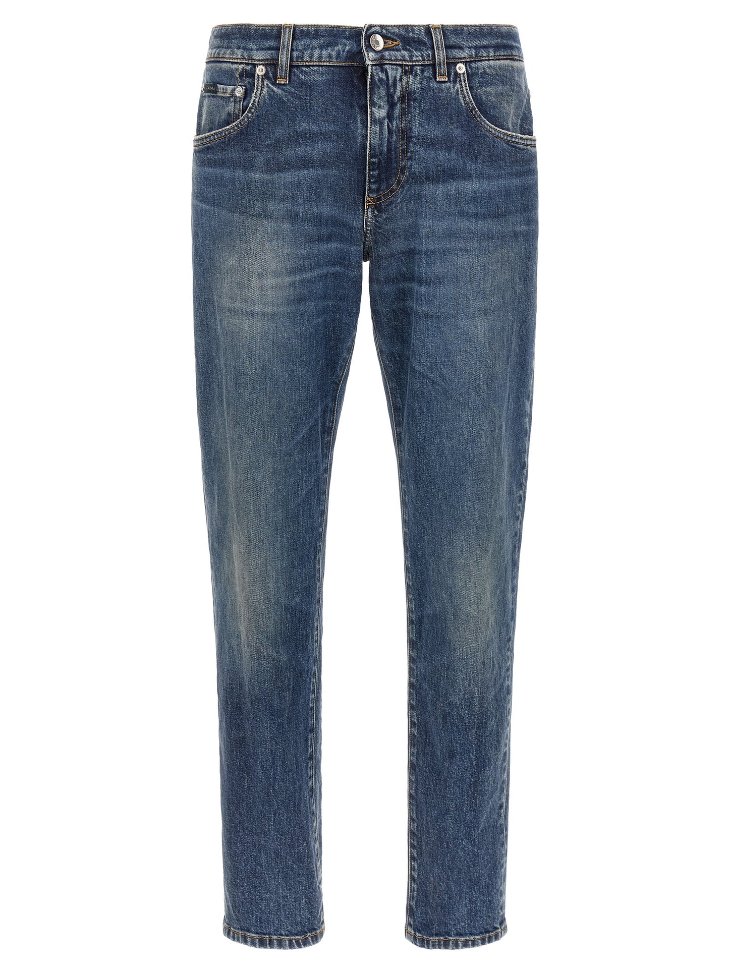 Dolce & Gabbana Men Logo Plaque Jeans DOLCE & GABBANA