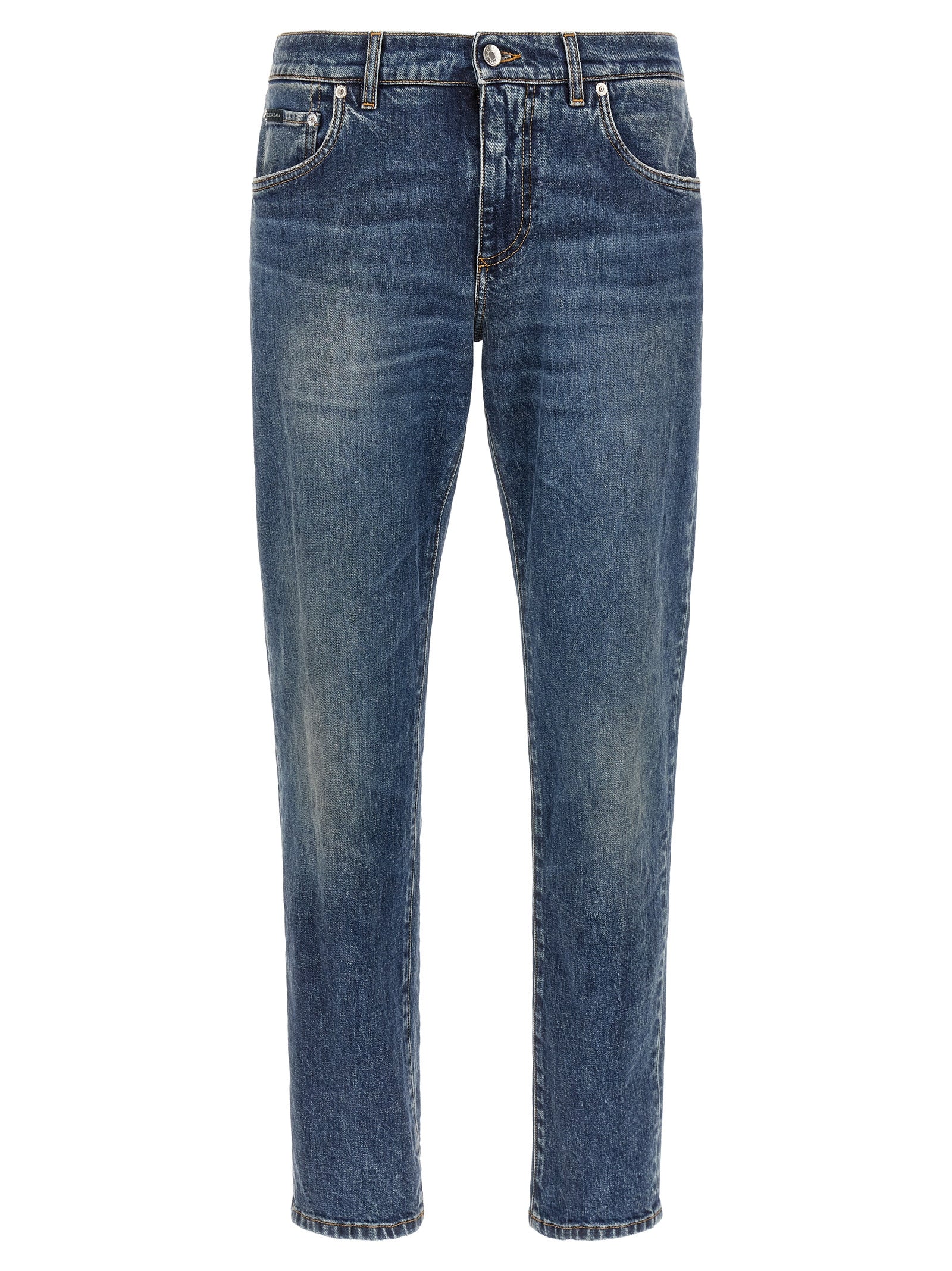 Dolce & Gabbana Men Logo Plaque Jeans DOLCE & GABBANA