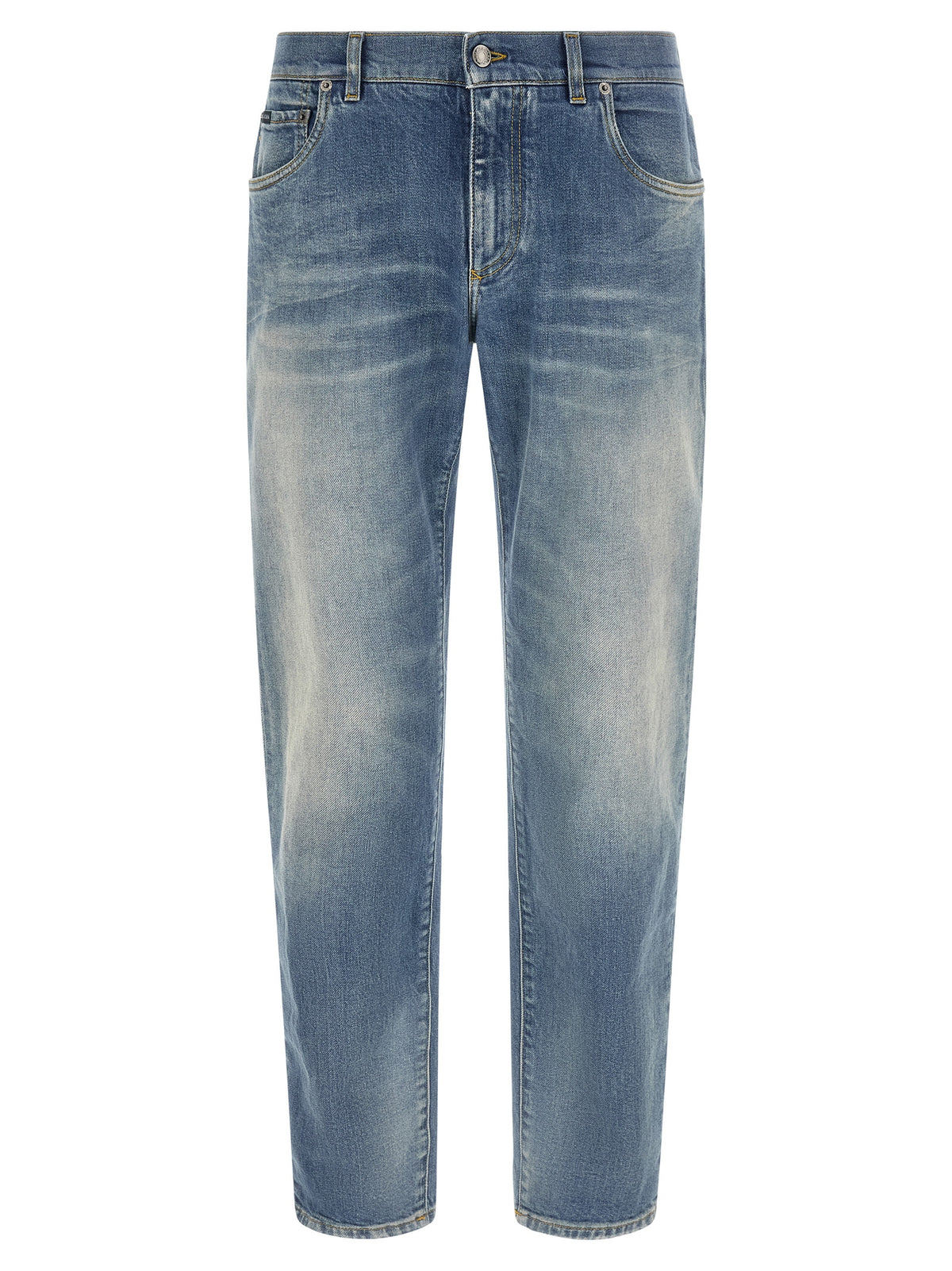 Dolce & Gabbana Men Logo Plaque Jeans DOLCE & GABBANA