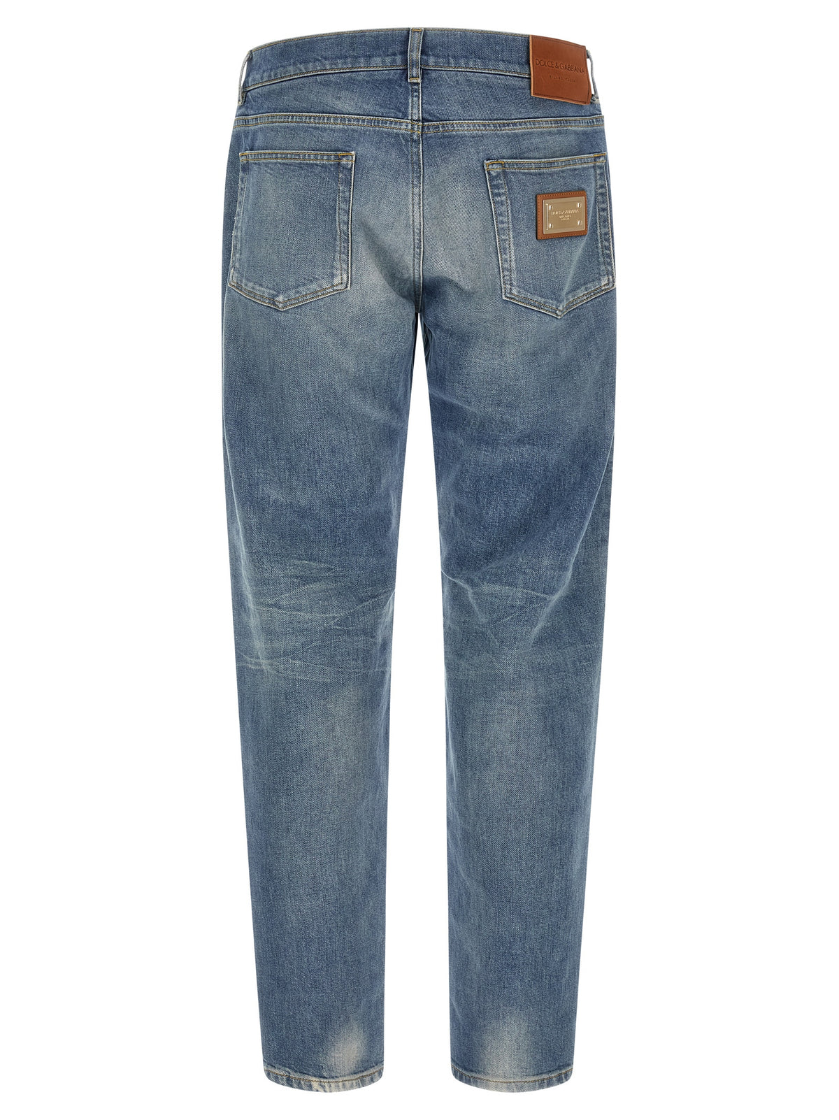 Dolce & Gabbana Men Logo Plaque Jeans DOLCE & GABBANA