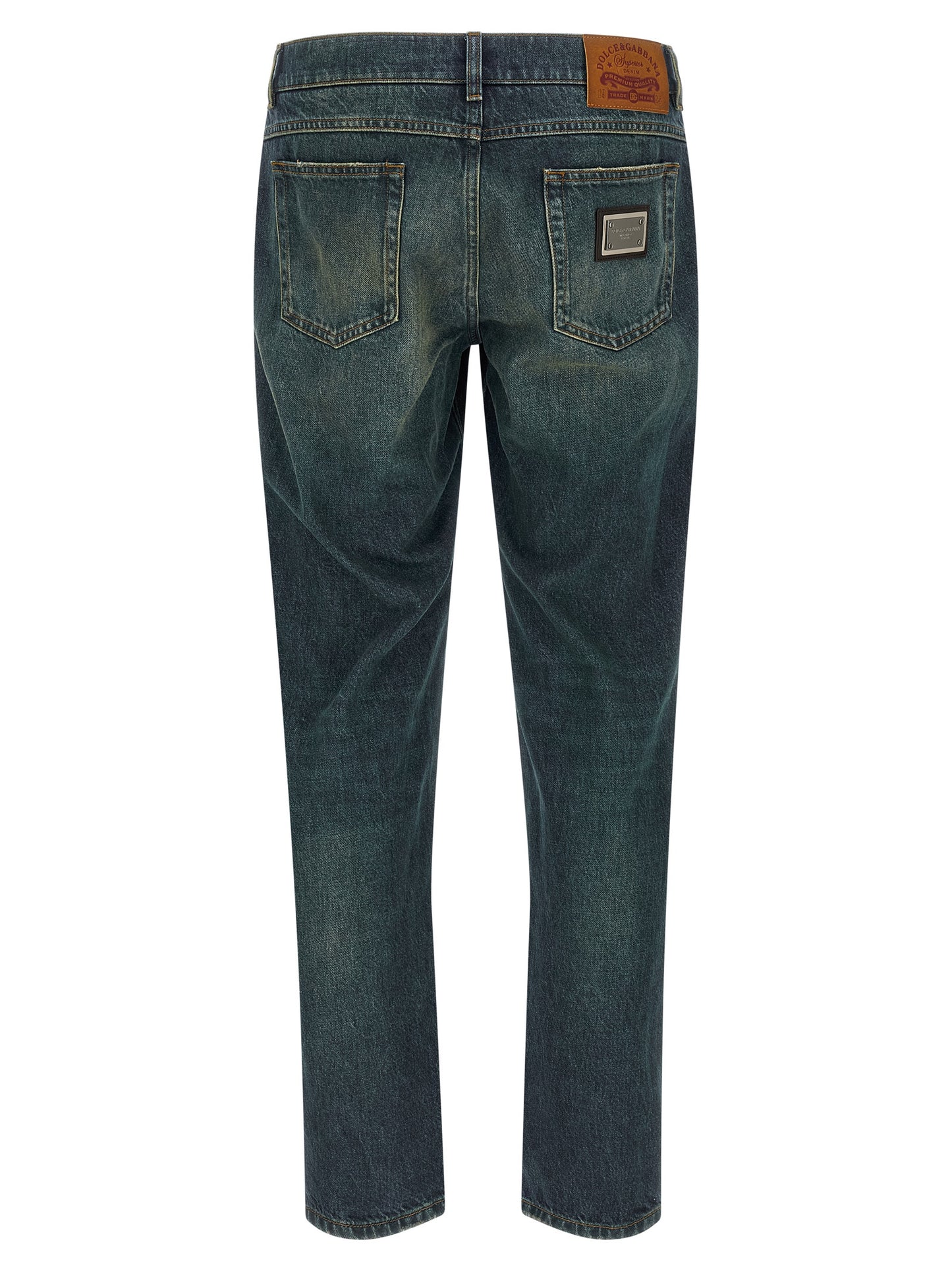 Dolce & Gabbana Men Logo Tag Jeans DOLCE & GABBANA