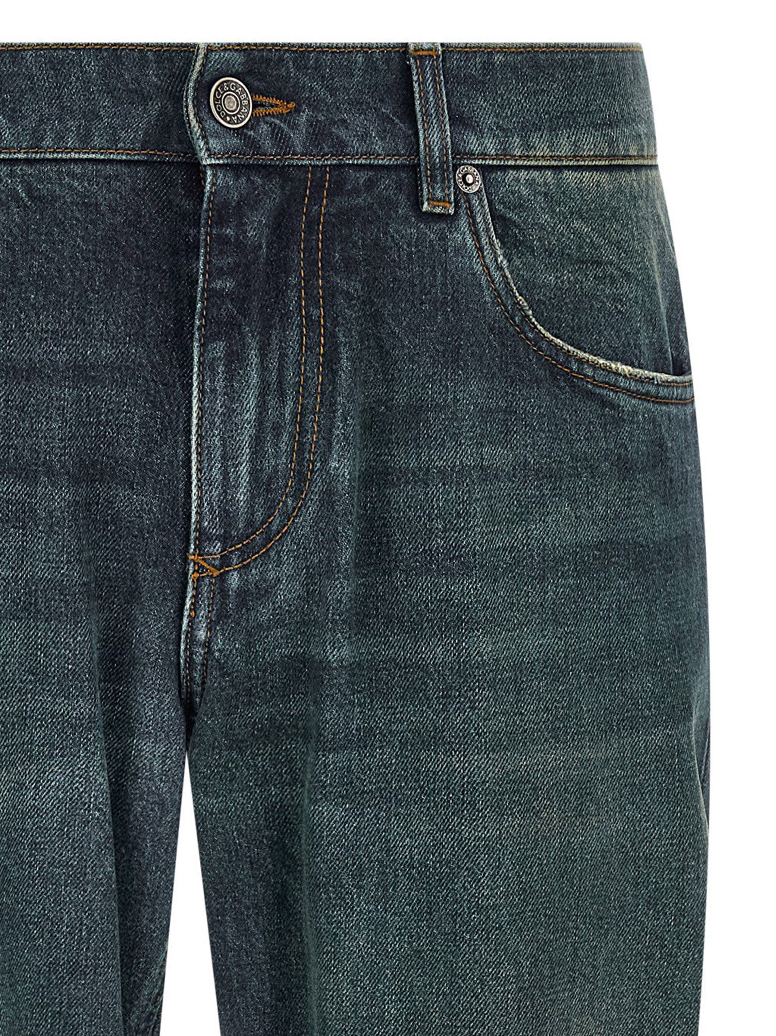 Dolce & Gabbana Men Logo Tag Jeans DOLCE & GABBANA