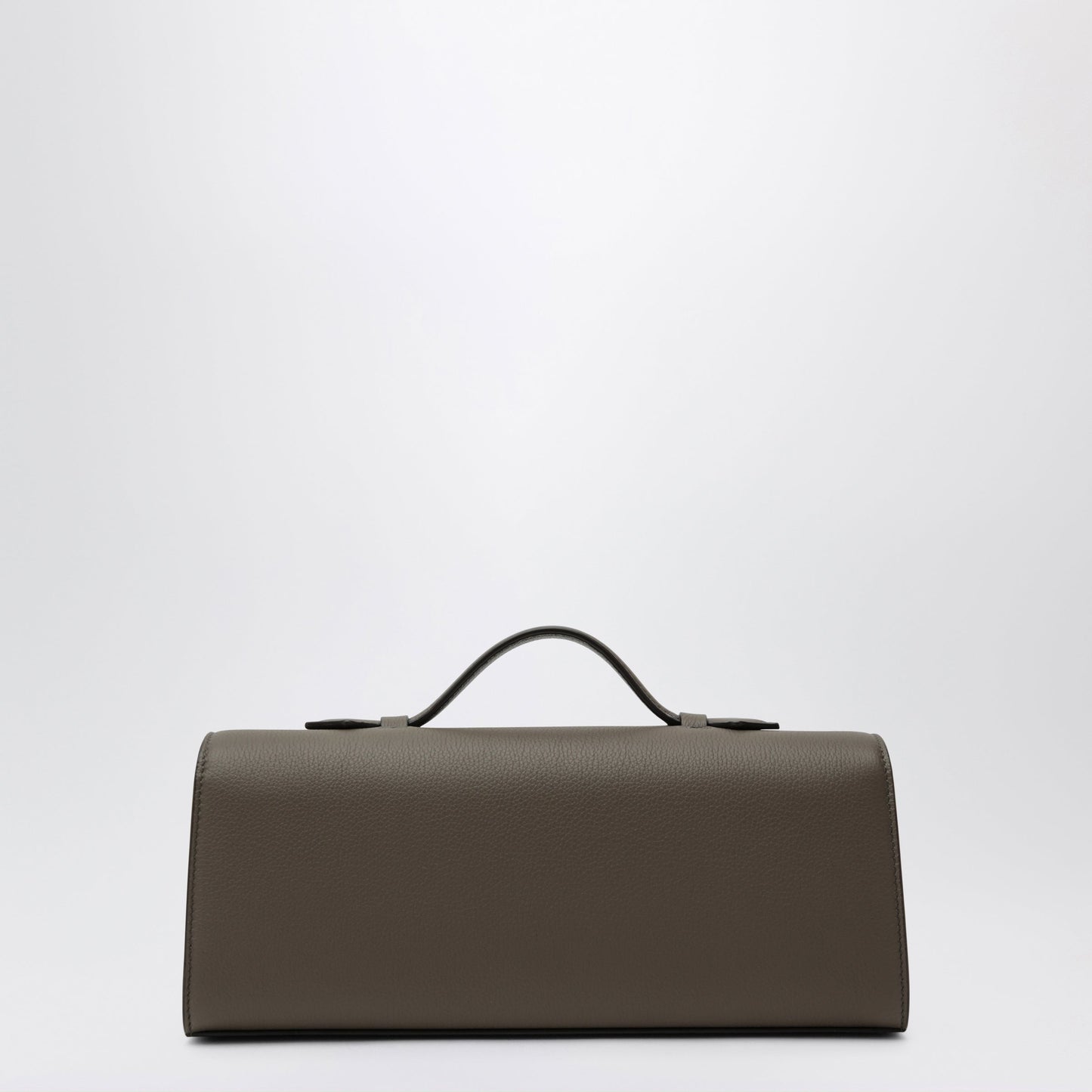 Savette Slim Symmetry Pouch In Brown Calf Leather Women SAVETTE