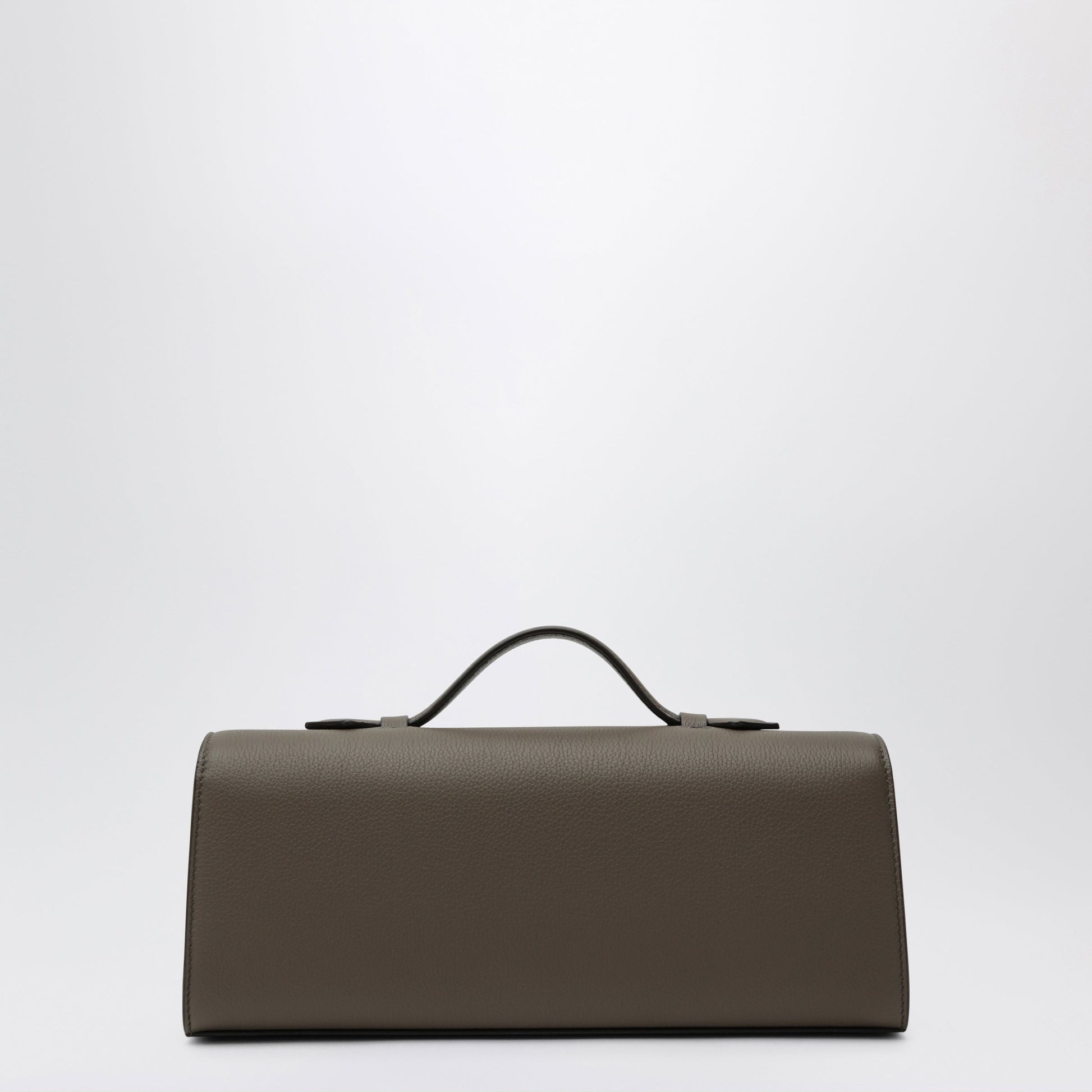 Savette Slim Symmetry Pouch In Brown Calf Leather Women SAVETTE