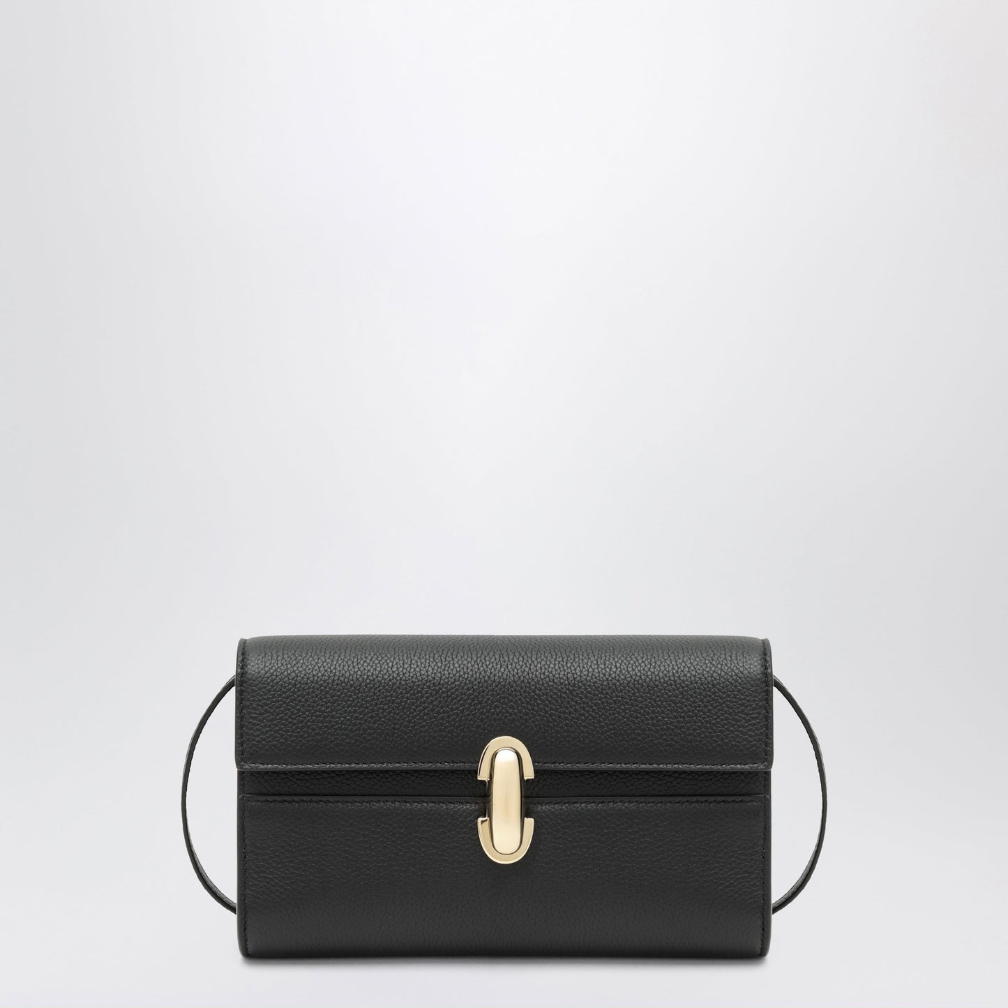 Savette Symmetry Mini Crossbody Bag In Black Leather Women SAVETTE