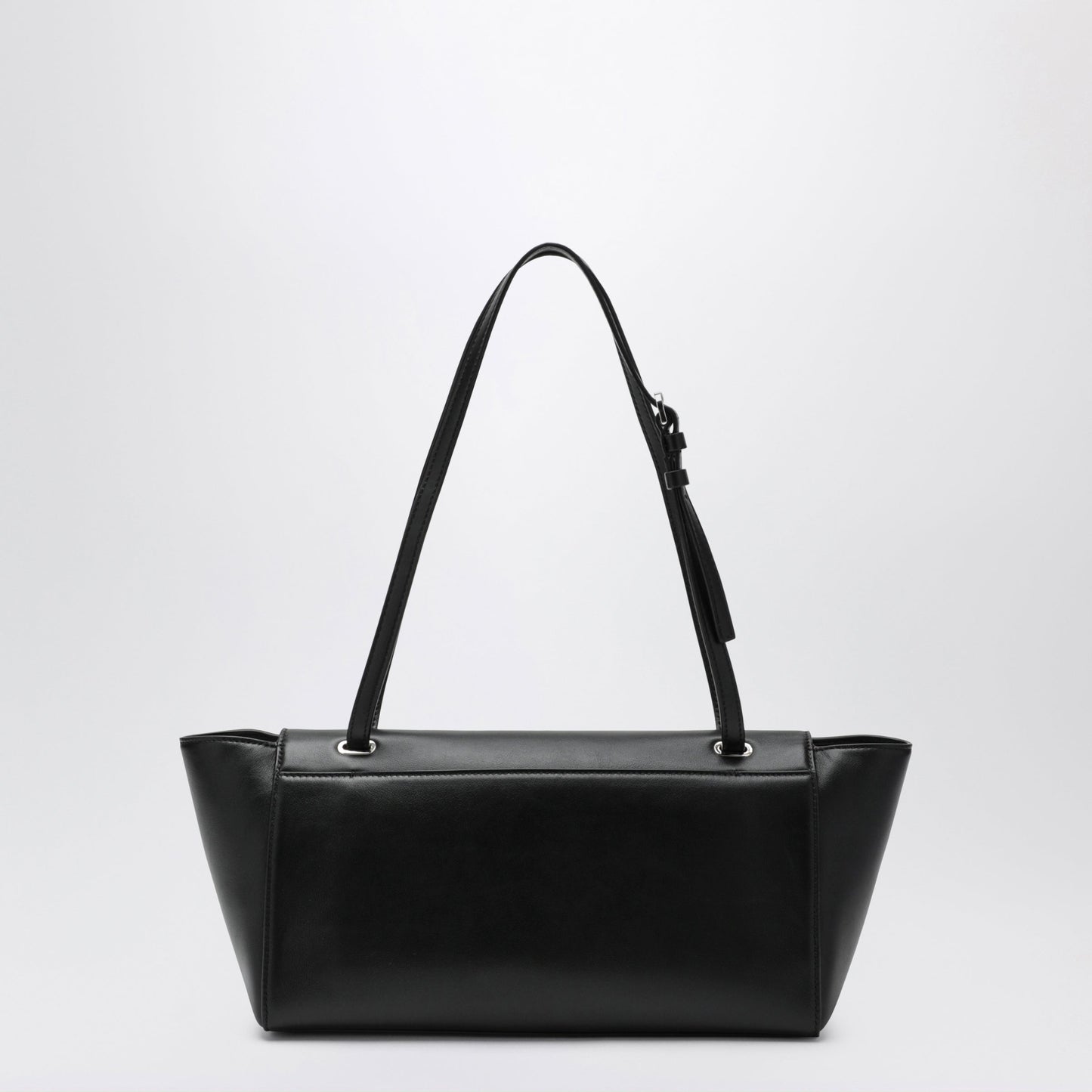 Savette Symmetry Trapeze Bag In Black Leather Women SAVETTE