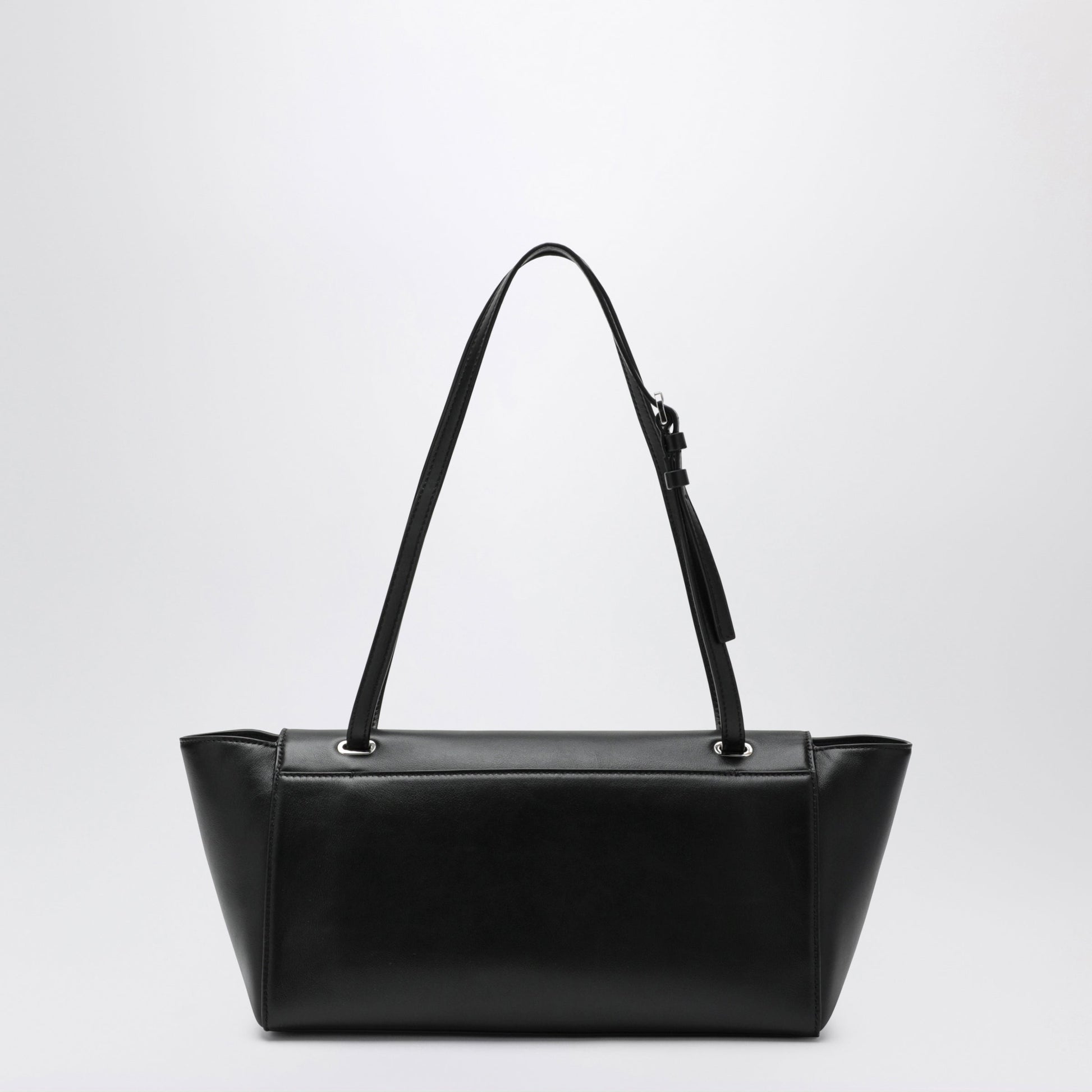 Savette Symmetry Trapeze Bag In Black Leather Women SAVETTE