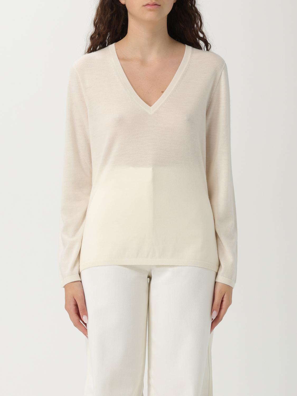 Max Mara Sweater Woman White MAX MARA