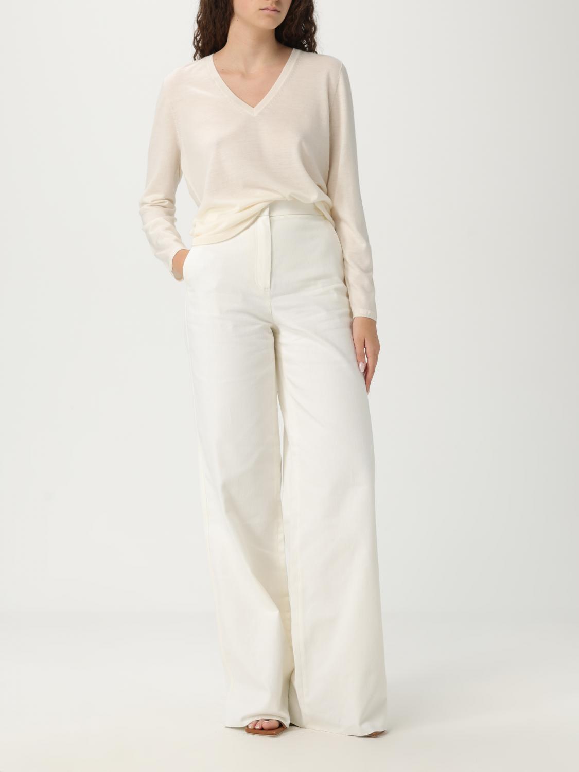Max Mara Sweater Woman White MAX MARA