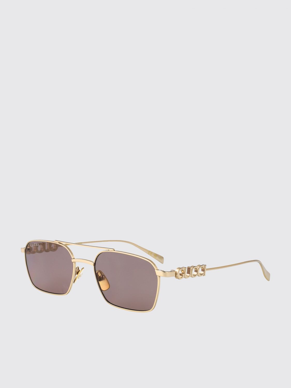 Gucci Sunglasses Woman Gold GUCCI