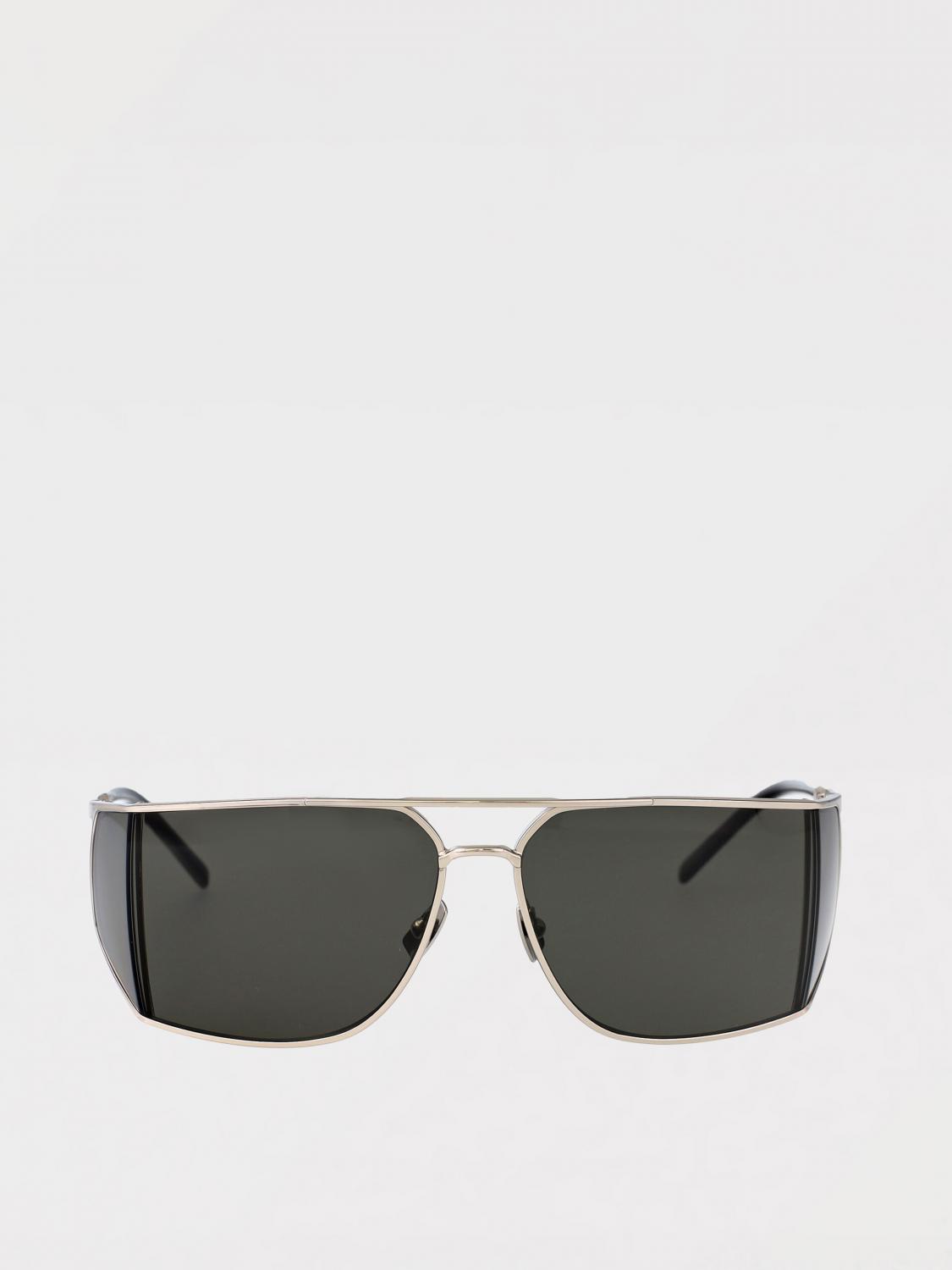 Saint Laurent Sunglasses Men Silver SAINT LAURENT