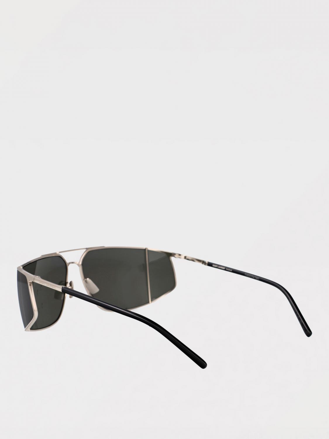Saint Laurent Sunglasses Men Silver SAINT LAURENT
