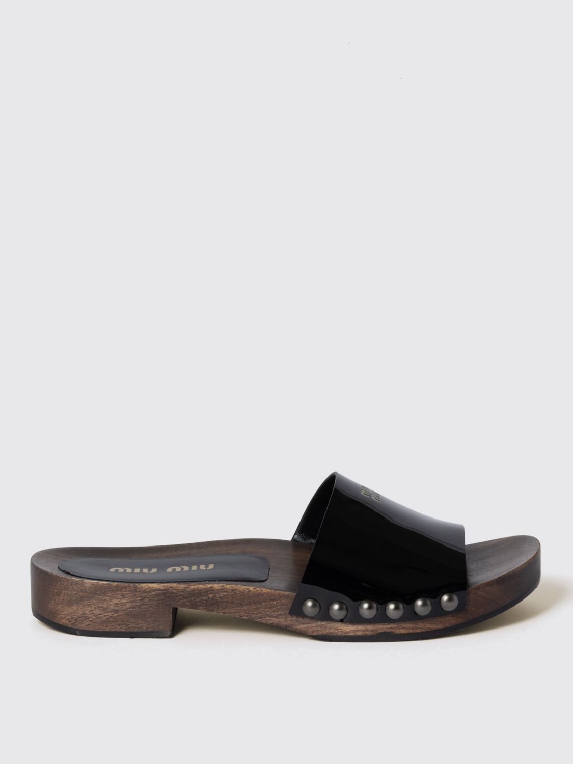 Miu Miu Heeled Sandal Woman Black
