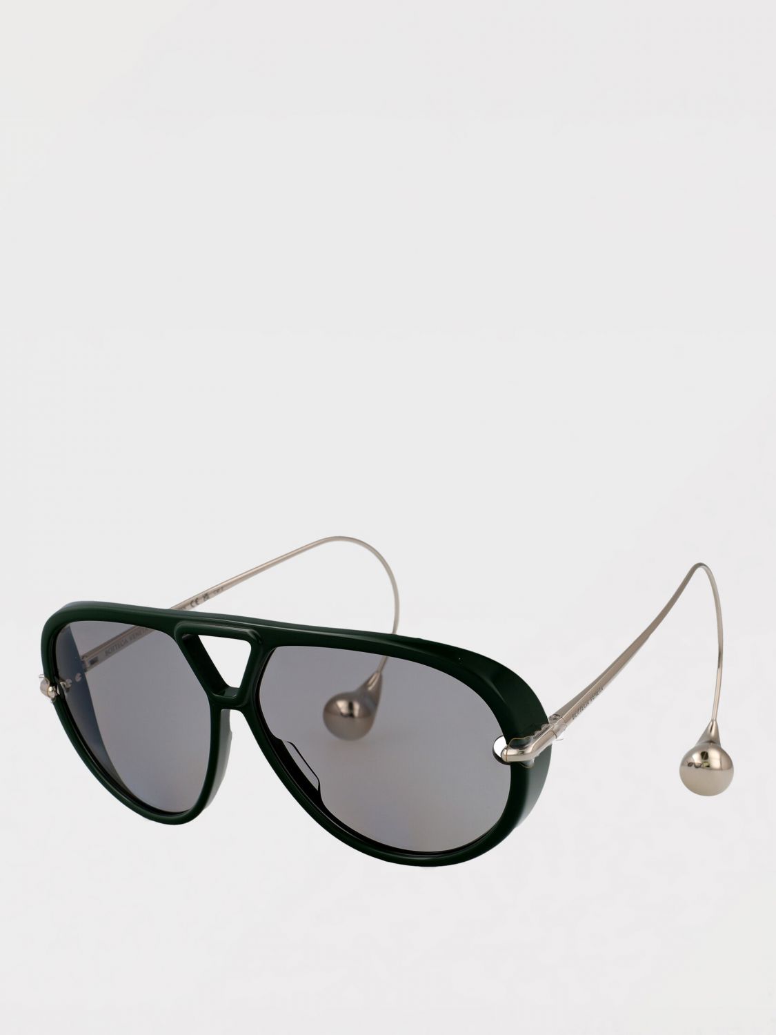Bottega Veneta Sunglasses Woman Green BOTTEGA VENETA