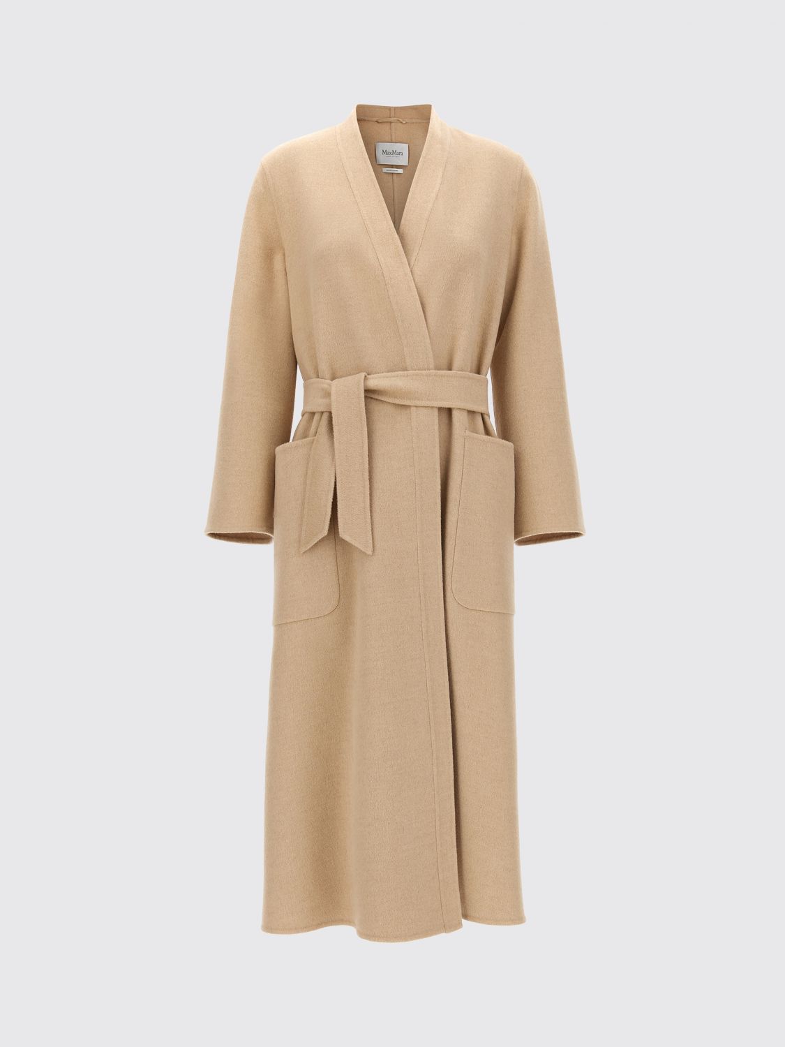 Max Mara Coat Woman Beige MAX MARA