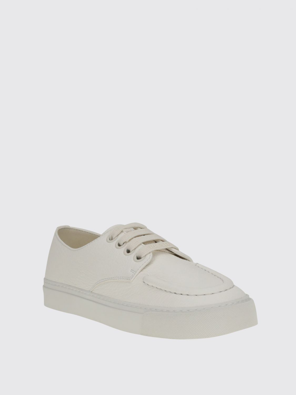Prada Brogue Shoes Men White PRADA