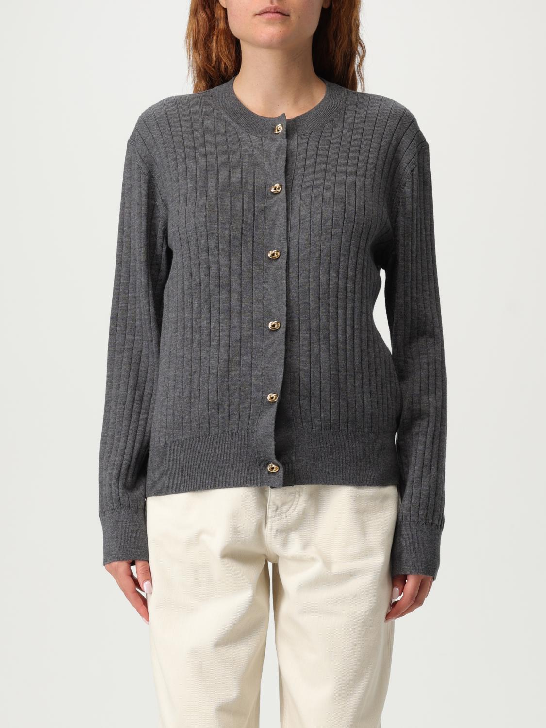 Bottega Veneta Sweater Woman Charcoal BOTTEGA VENETA