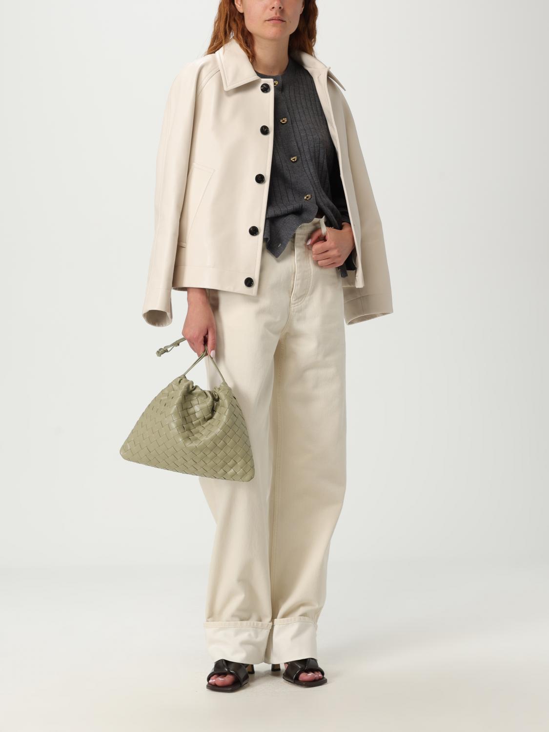 Bottega Veneta Sweater Woman Charcoal BOTTEGA VENETA