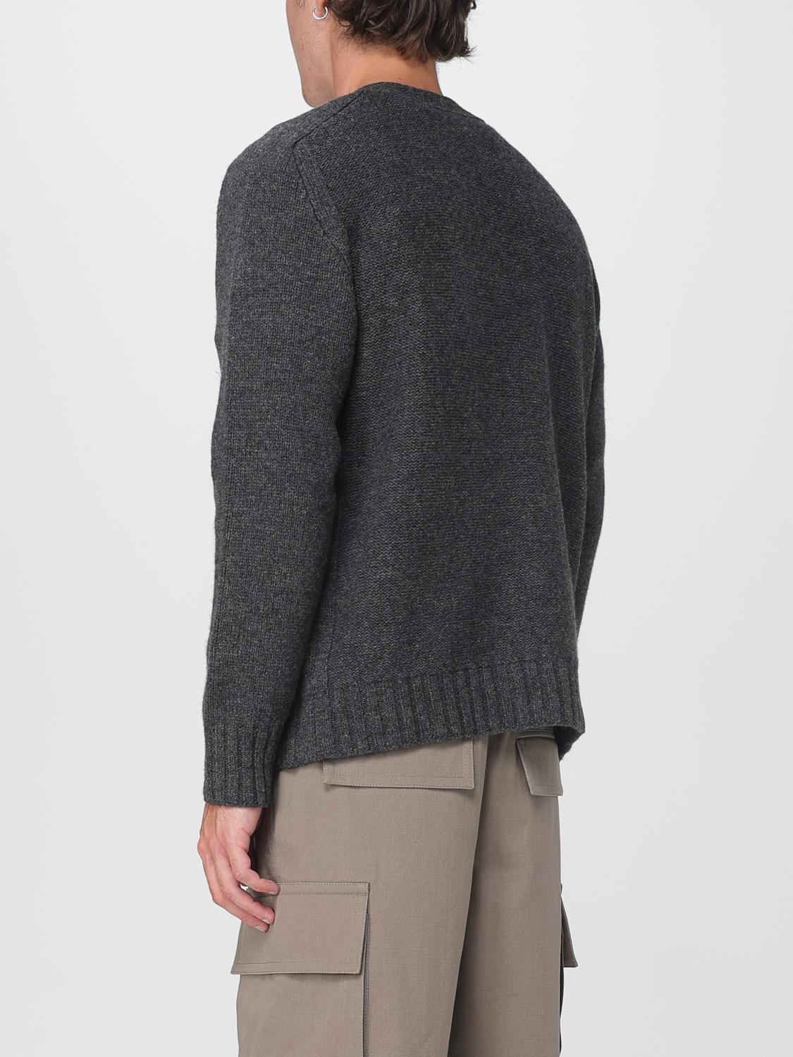 Bottega Veneta Sweater Men Grey BOTTEGA VENETA