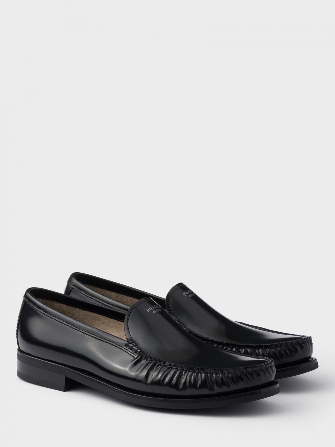 Prada Loafers Men Black PRADA