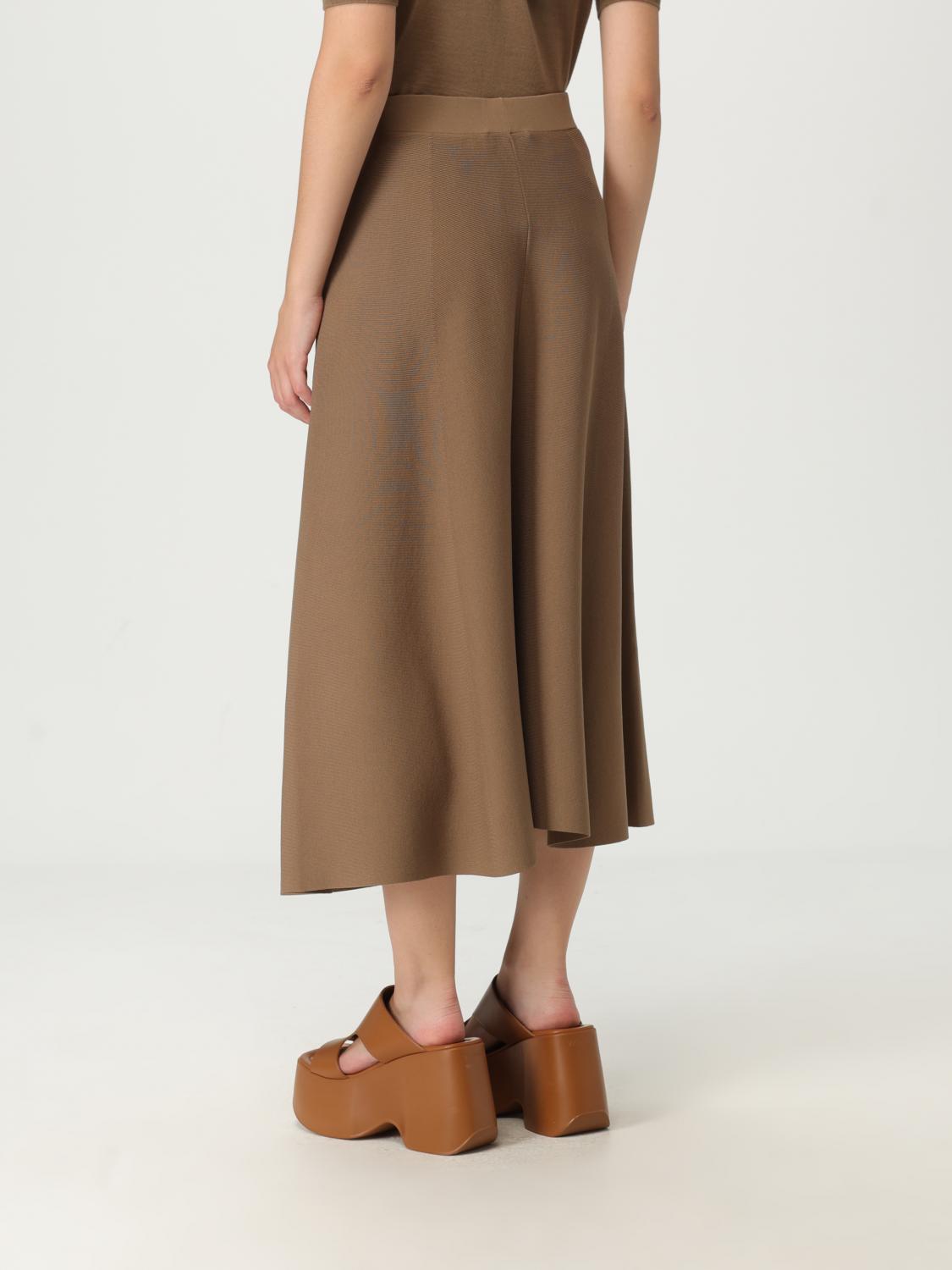 Max Mara Skirt Woman Brown MAX MARA