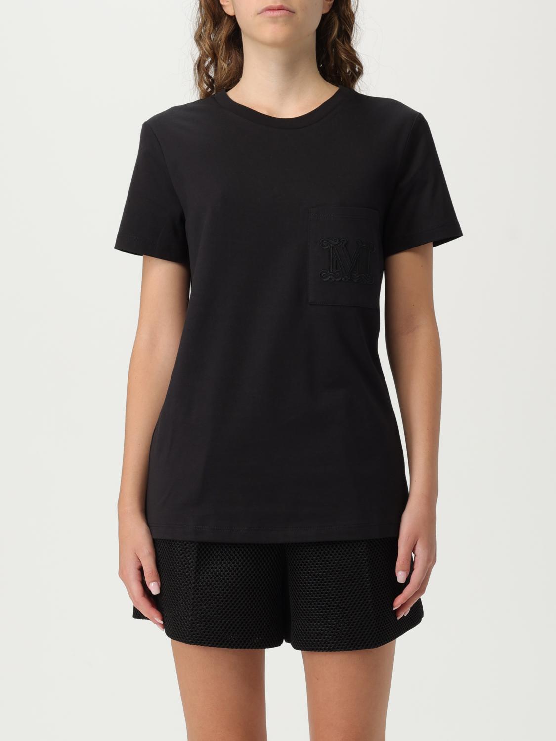 Max Mara T-Shirt Woman Black MAX MARA