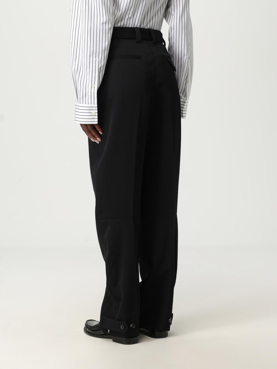 Bottega Veneta Pants Woman Black BOTTEGA VENETA