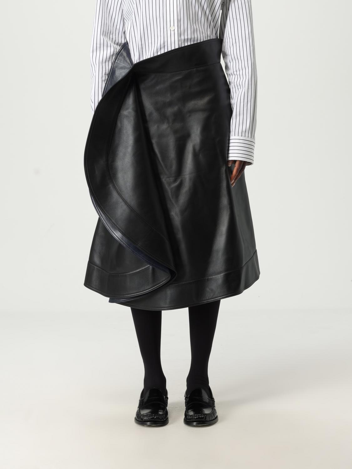 Bottega Veneta Skirt Woman Black BOTTEGA VENETA