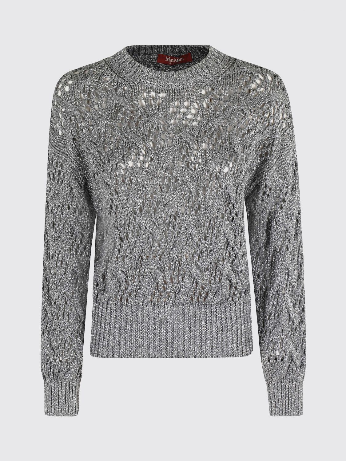 Max Mara Studio Sweater Woman Grey MAX MARA STUDIO