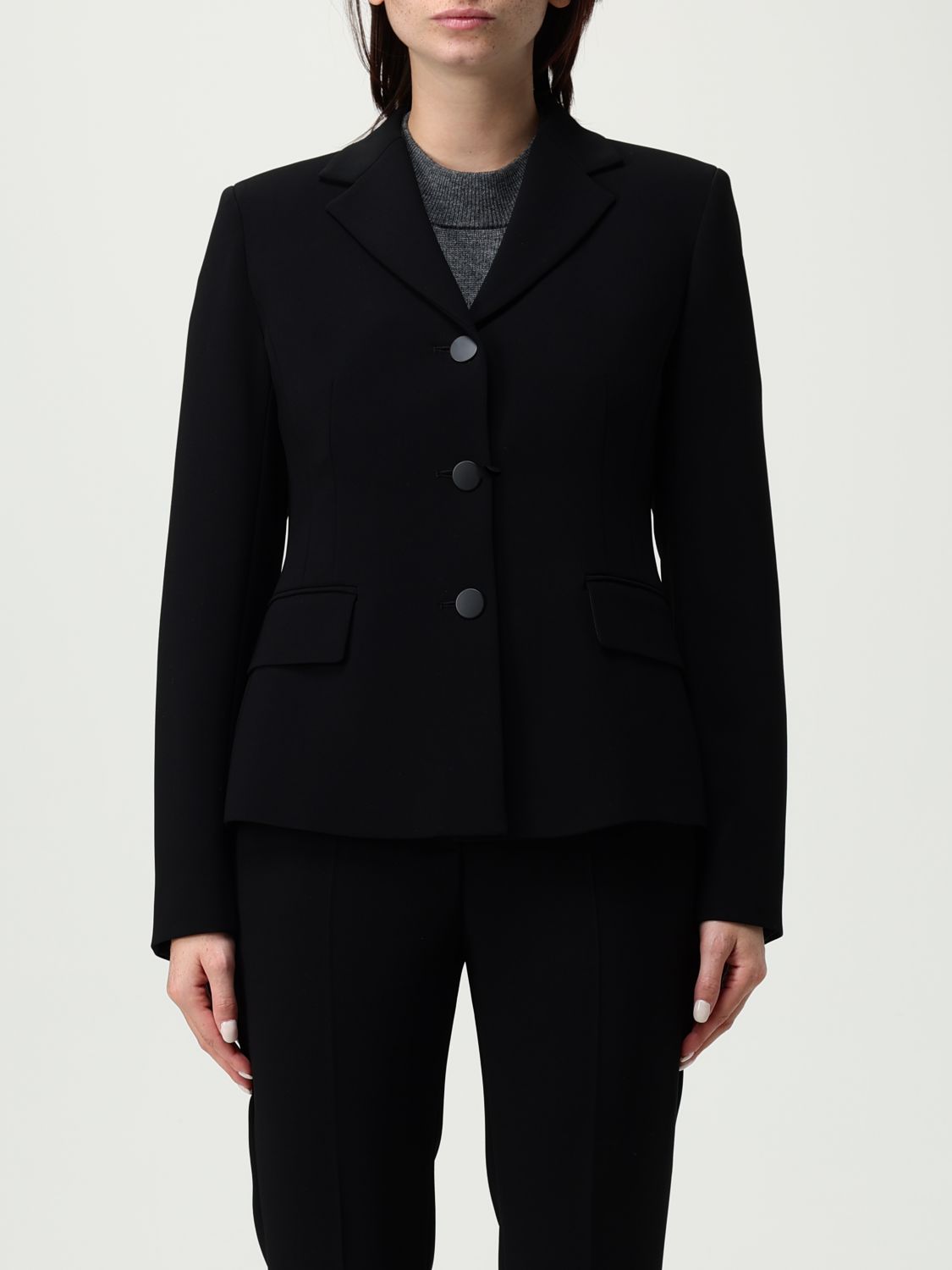 Max Mara Studio Blazer Woman Black MAX MARA STUDIO