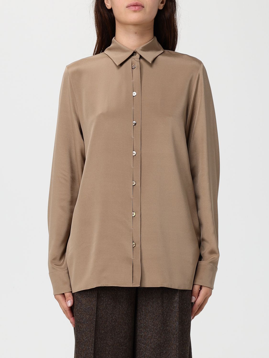 Max Mara Shirt Woman Brown MAX MARA