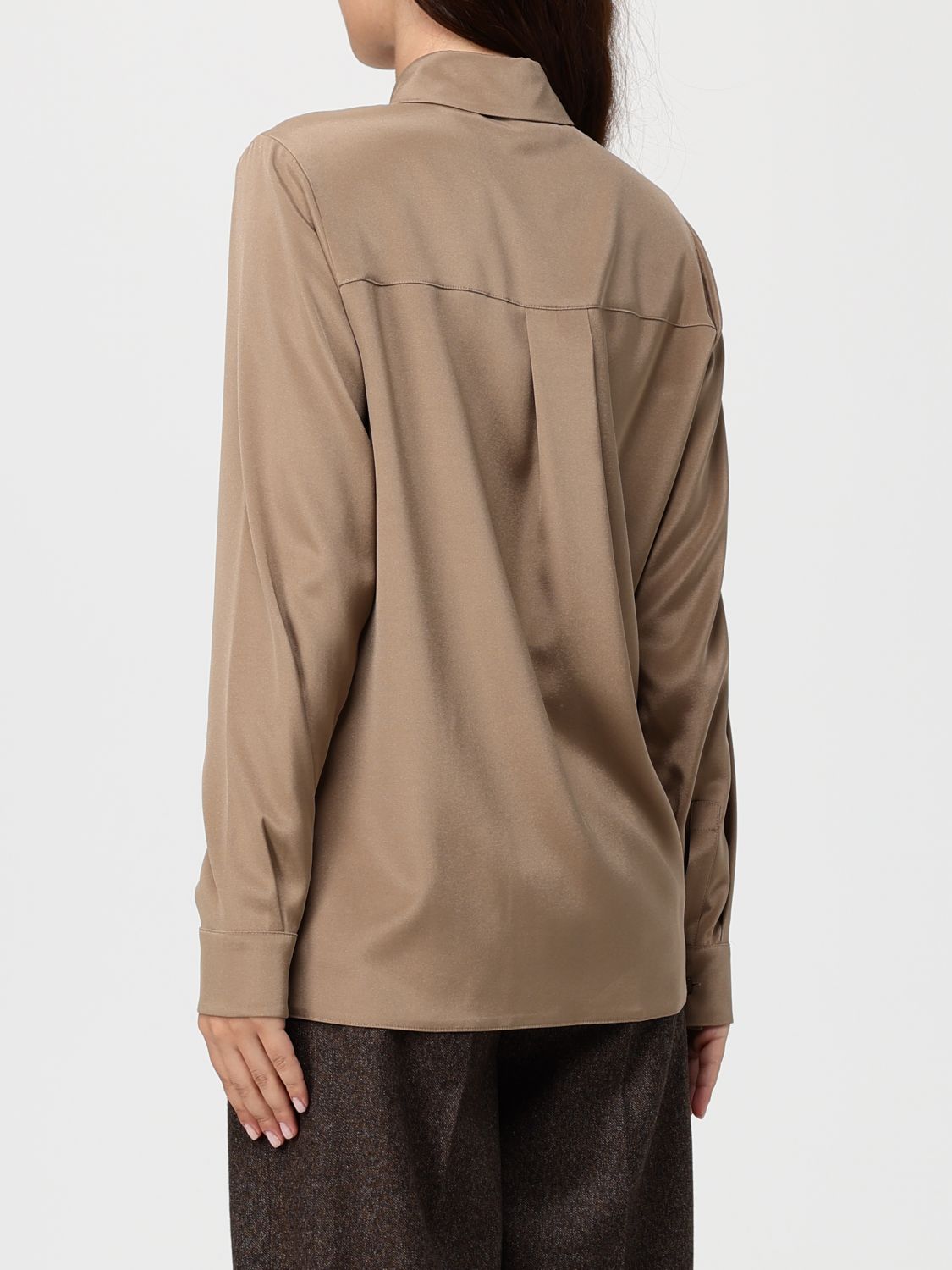 Max Mara Shirt Woman Brown MAX MARA