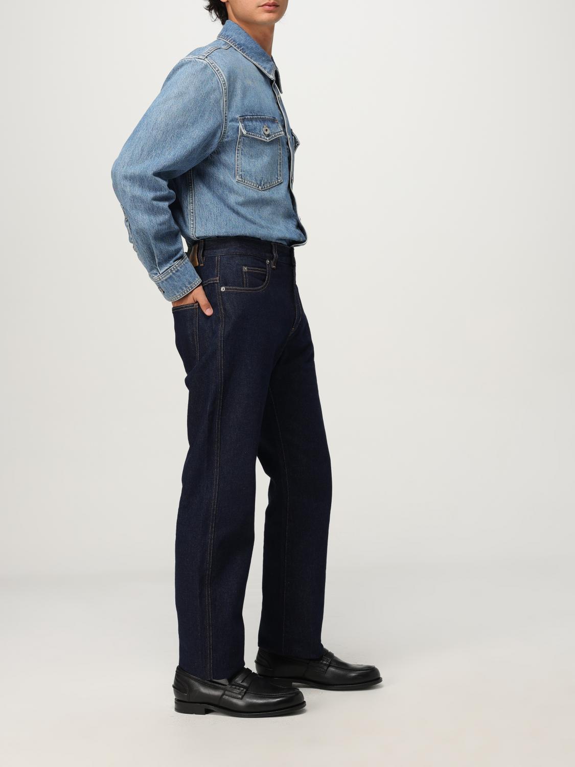 Bottega Veneta Shirt Men Blue BOTTEGA VENETA
