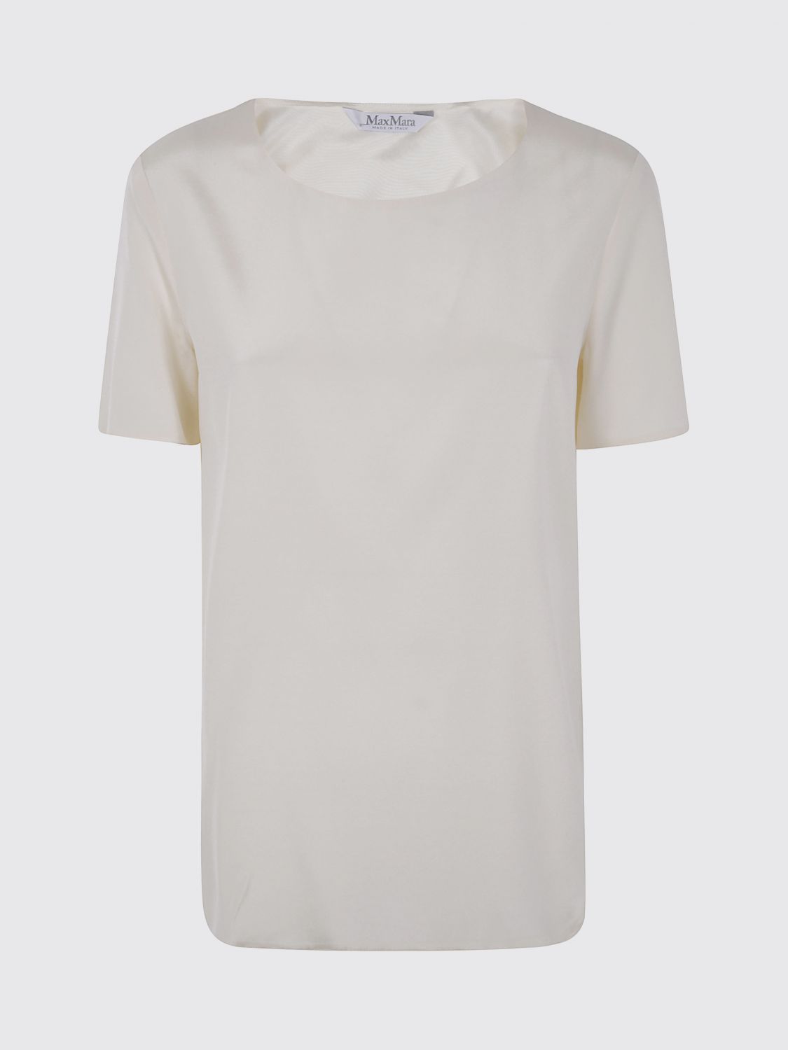 Max Mara T-Shirt Woman Cream MAX MARA