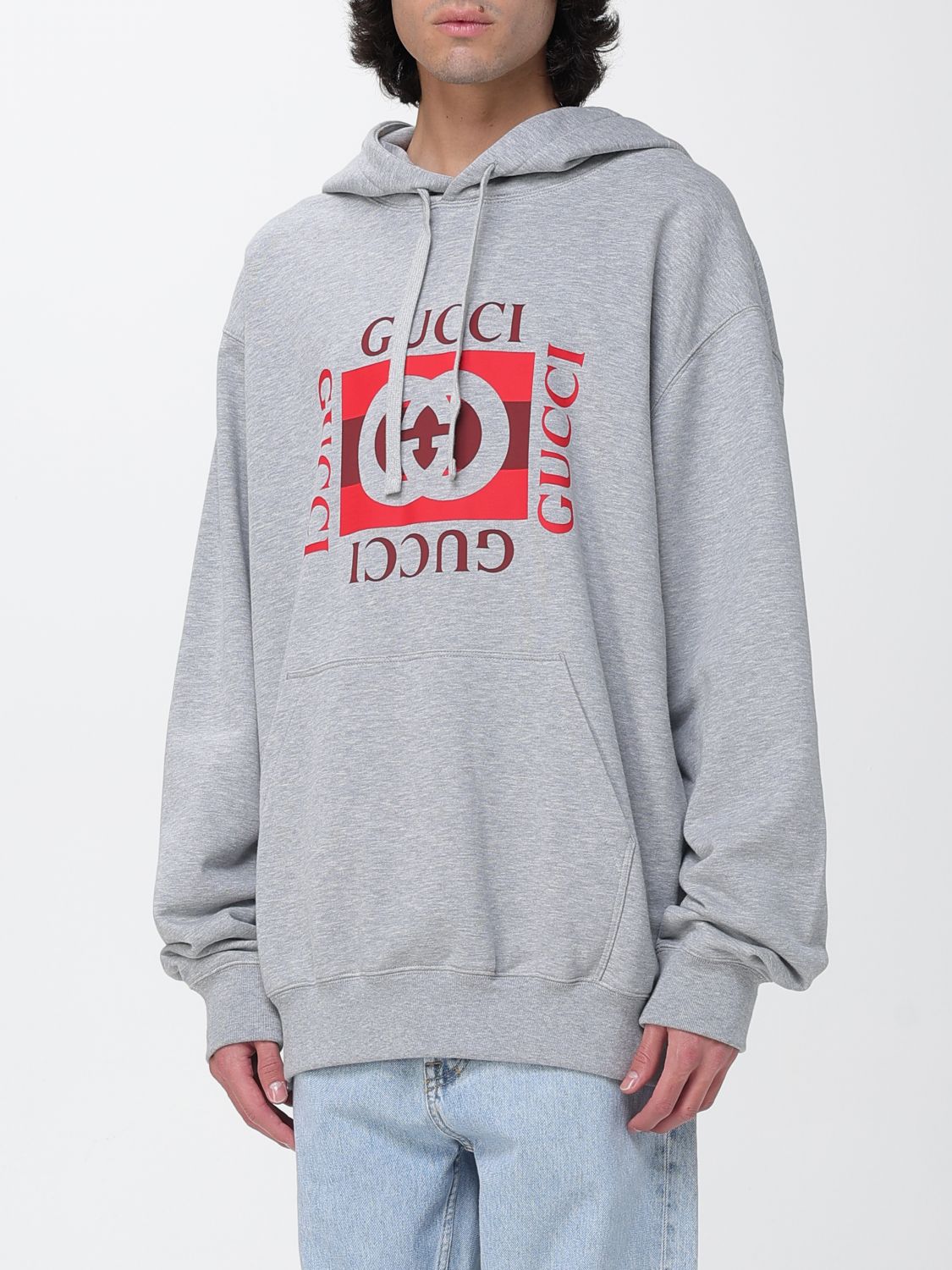 Gucci Sweatshirt Men Grey GUCCI