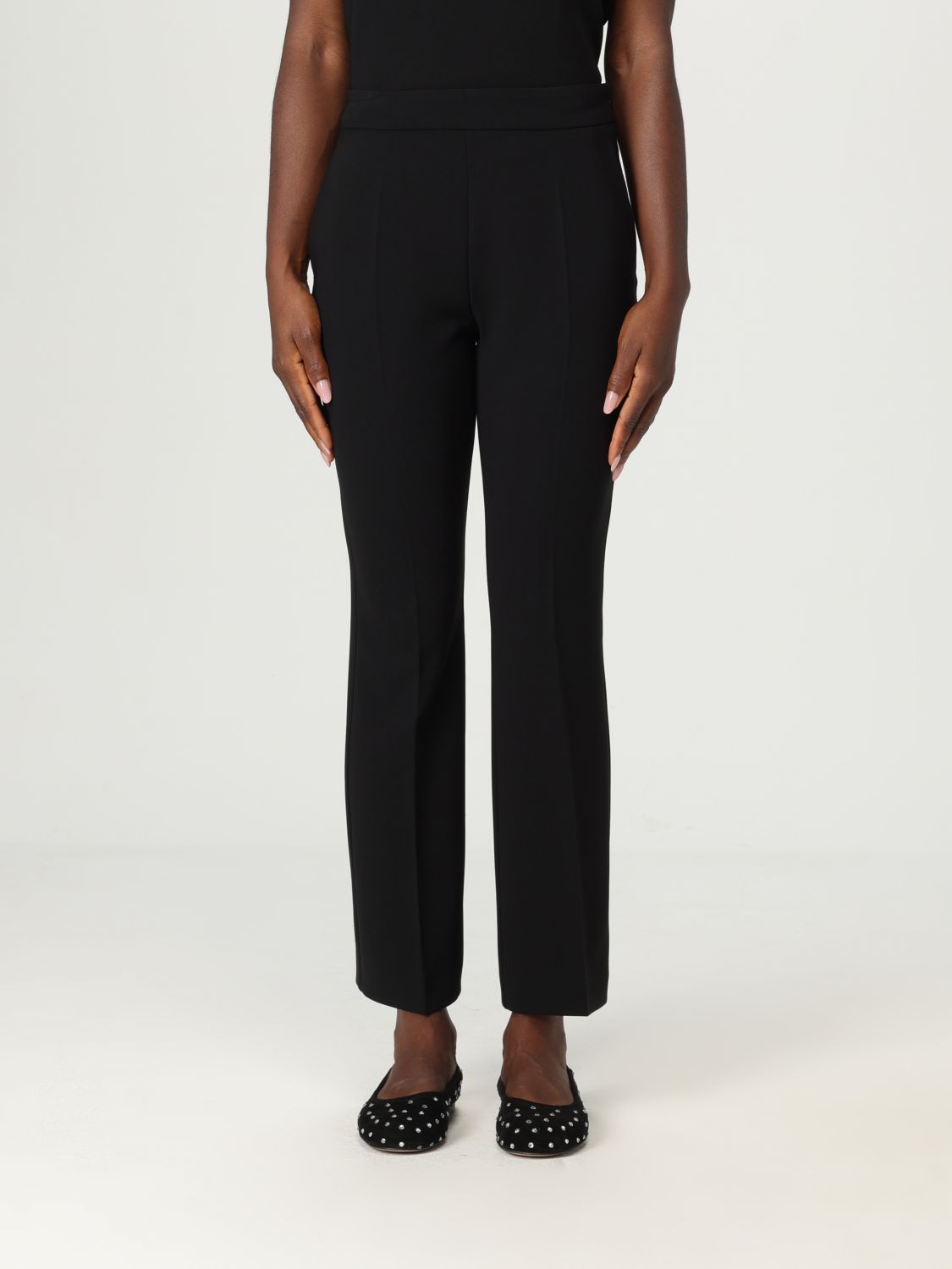 Max Mara Studio Pants Woman Black MAX MARA STUDIO