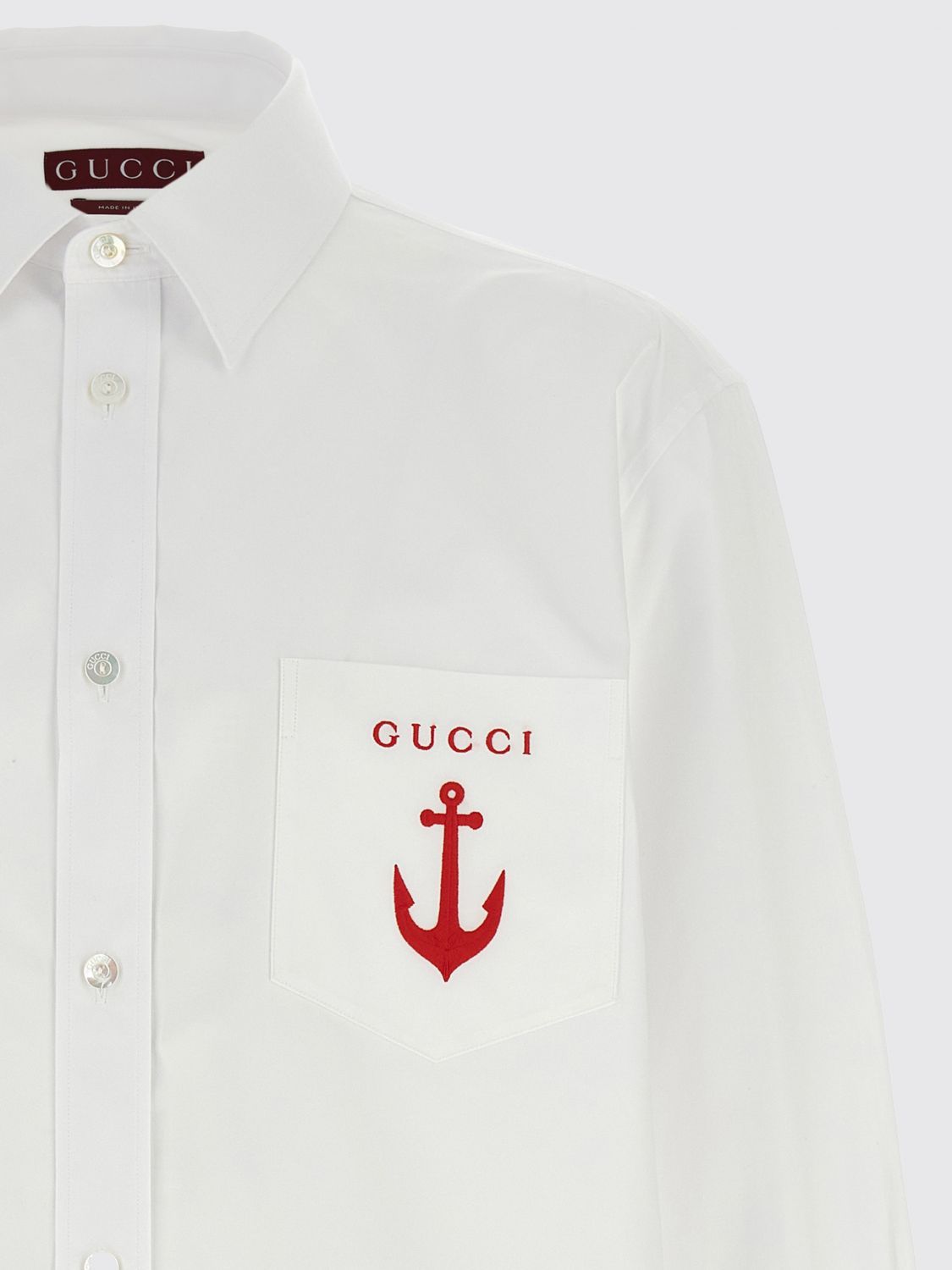 Gucci Shirt Men White GUCCI