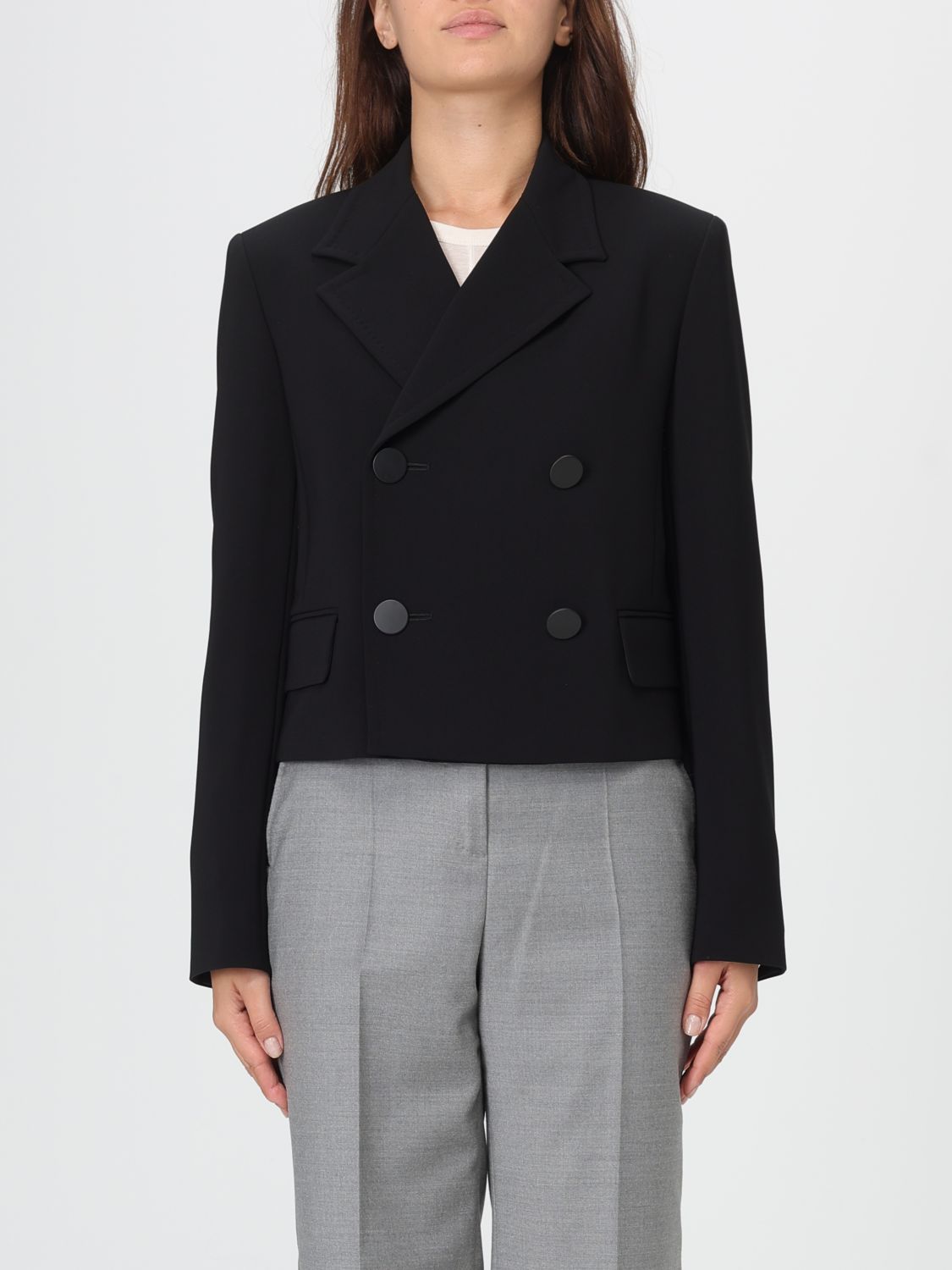 Max Mara Studio Blazer Woman Black MAX MARA STUDIO