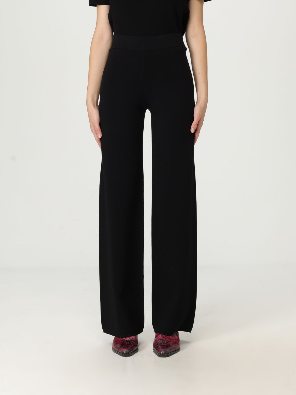 Max Mara Studio Pants Woman Black MAX MARA STUDIO