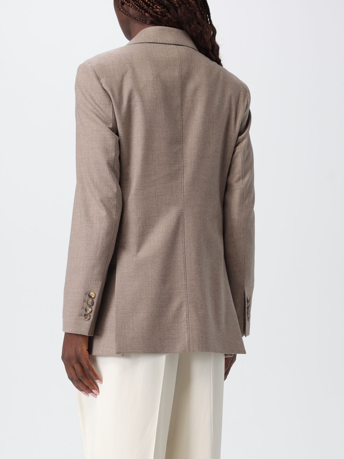 Max Mara Jacket Woman Beige MAX MARA