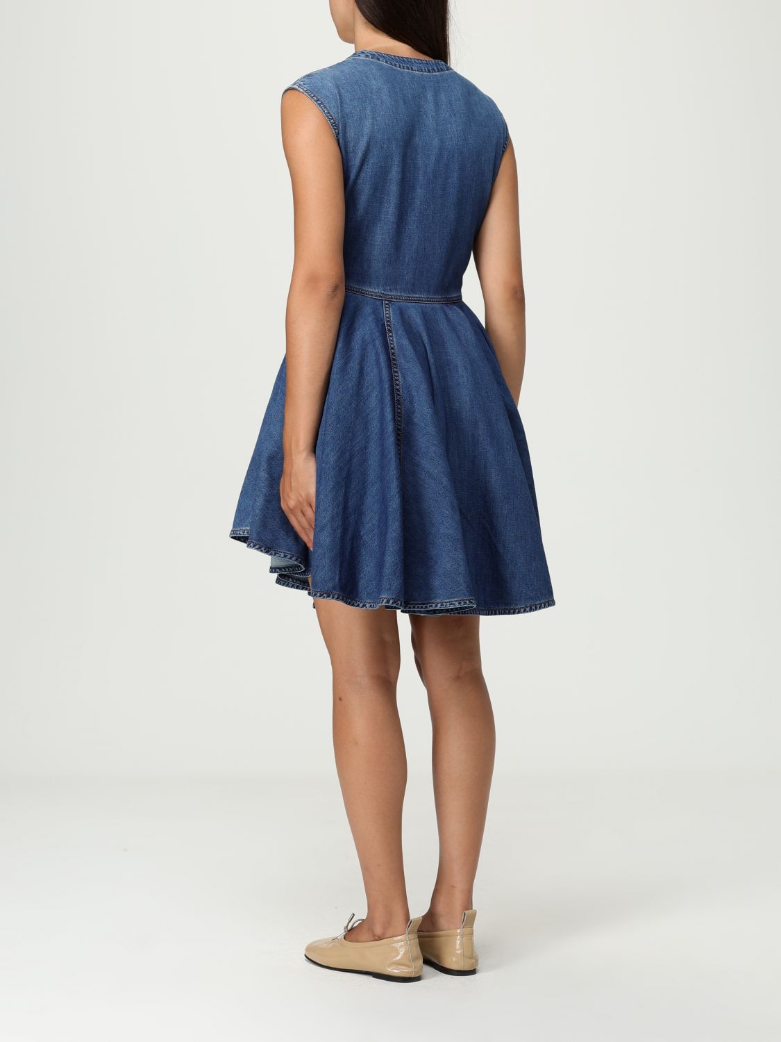 AlaiA Women Denim Dress By Alaia ALAIA