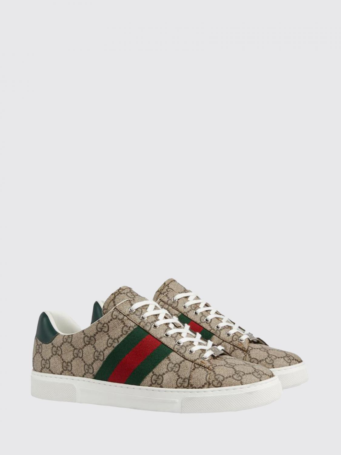 Gucci Sneakers Men Green GUCCI