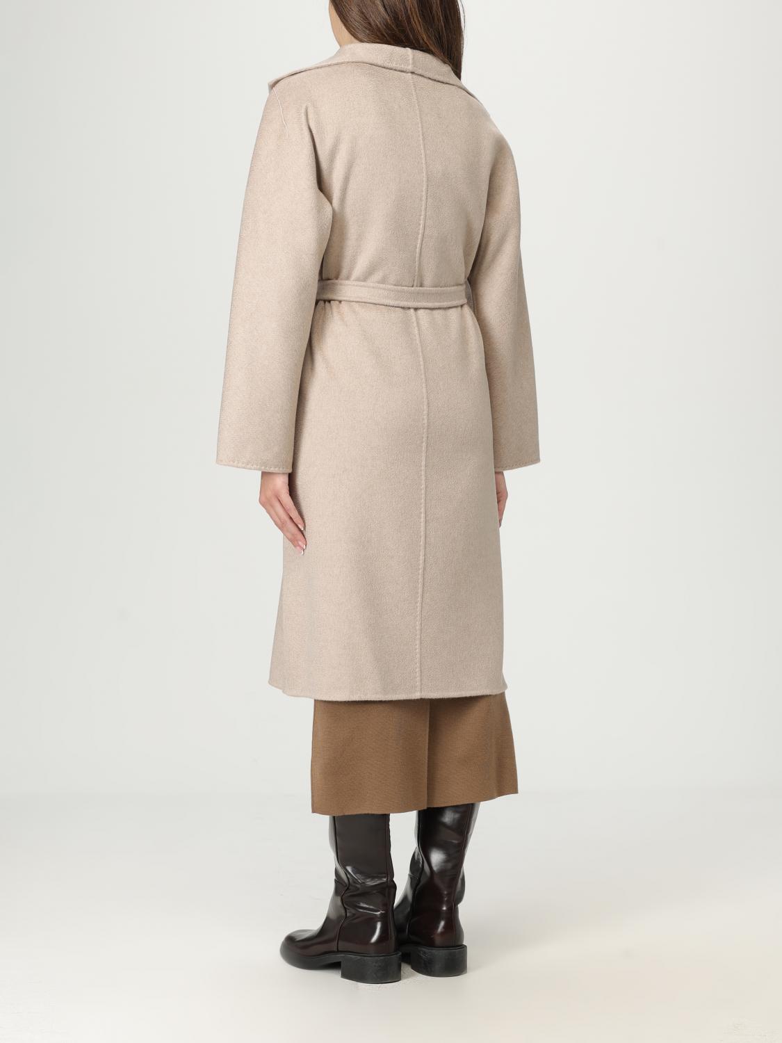 Max Mara Coat Woman Beige MAX MARA