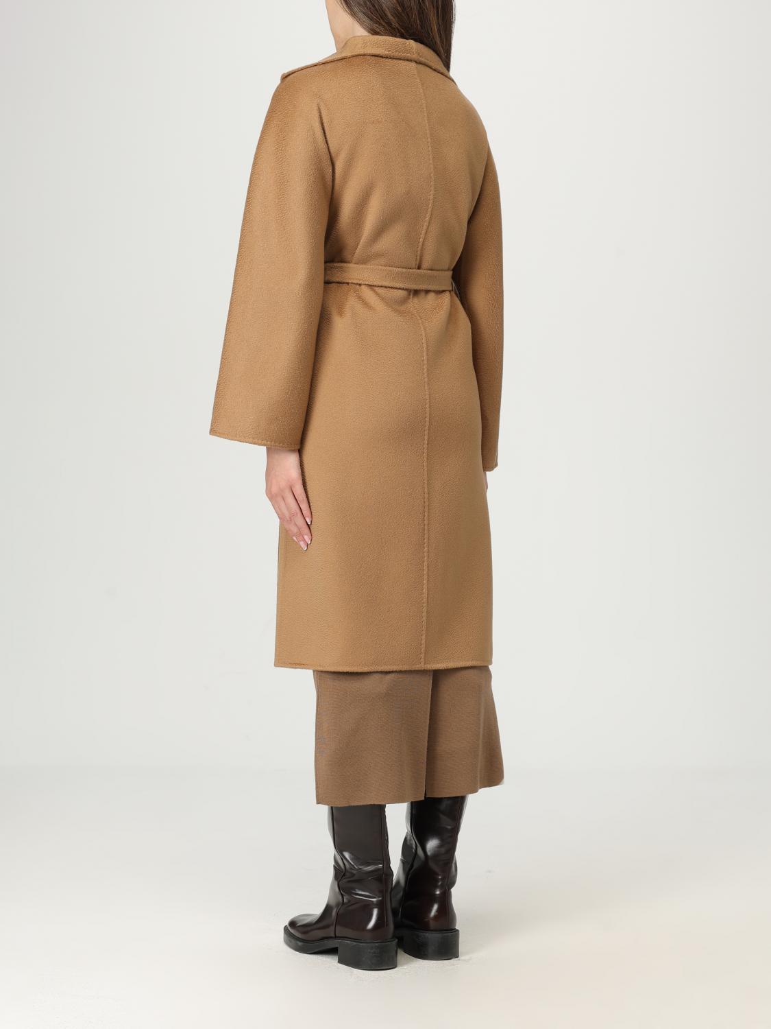 Max Mara Coat Woman Camel MAX MARA