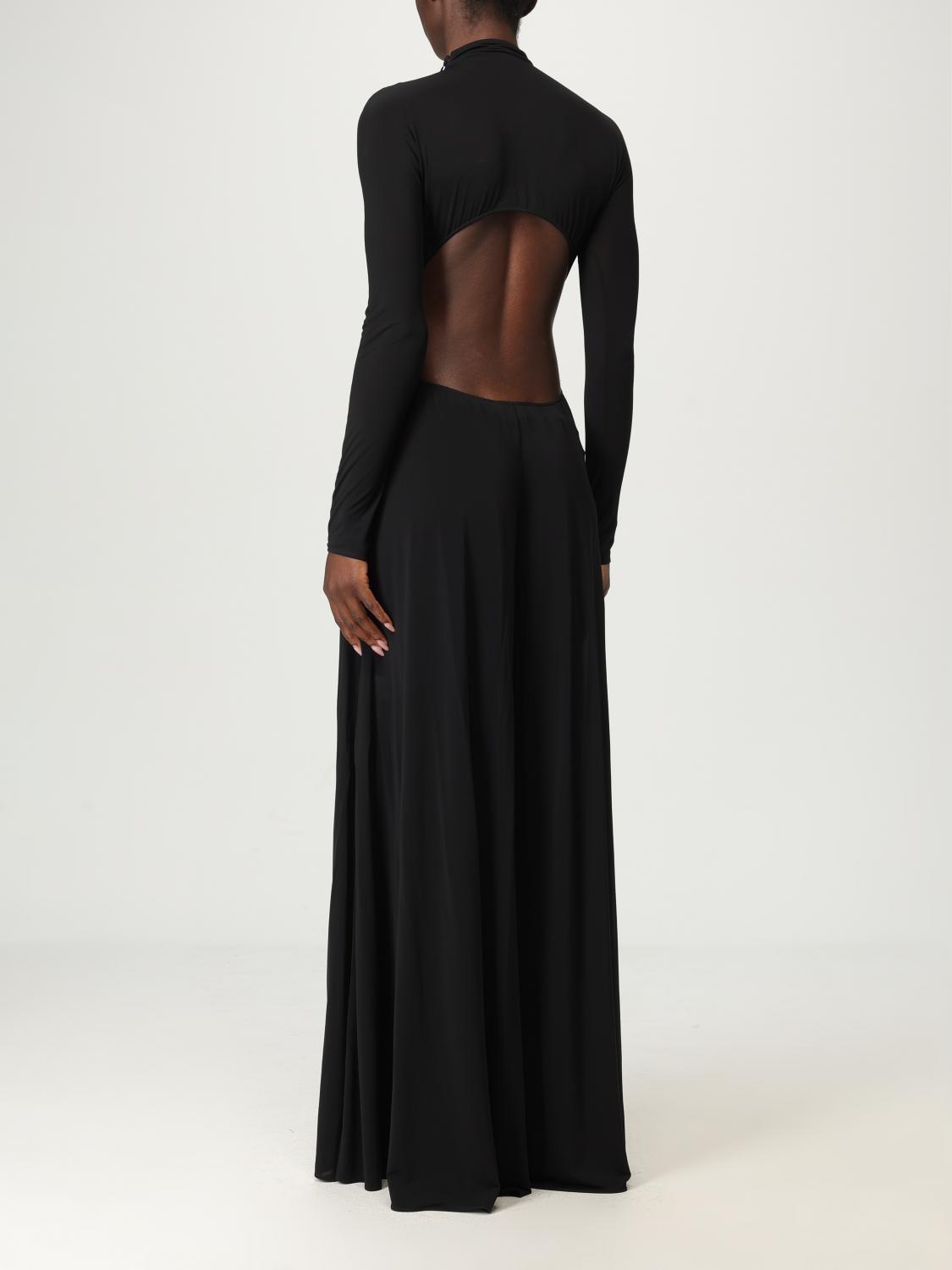 AlaiA Women AlaiA Wide Leg Viscose Jumpsuit ALAIA