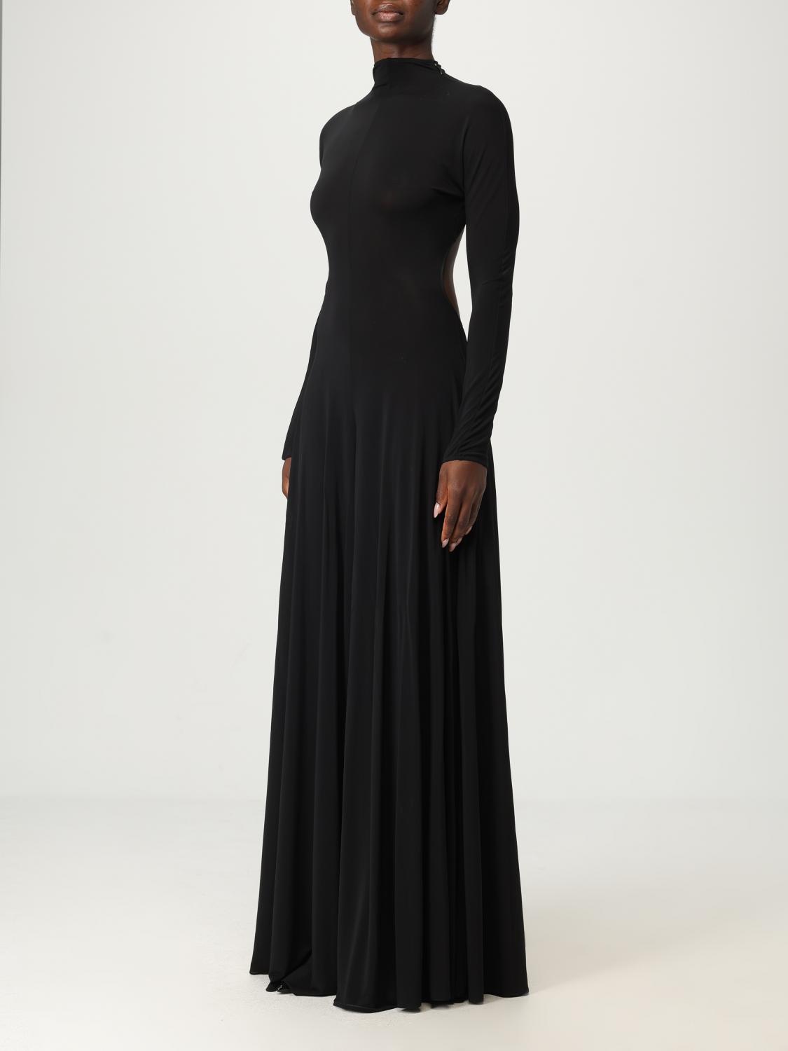 AlaiA Women AlaiA Wide Leg Viscose Jumpsuit ALAIA