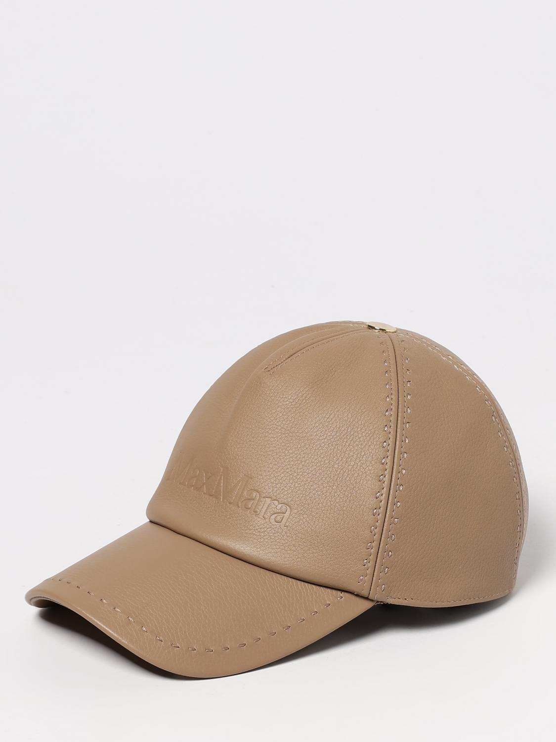 Max Mara Hat Woman Beige MAX MARA