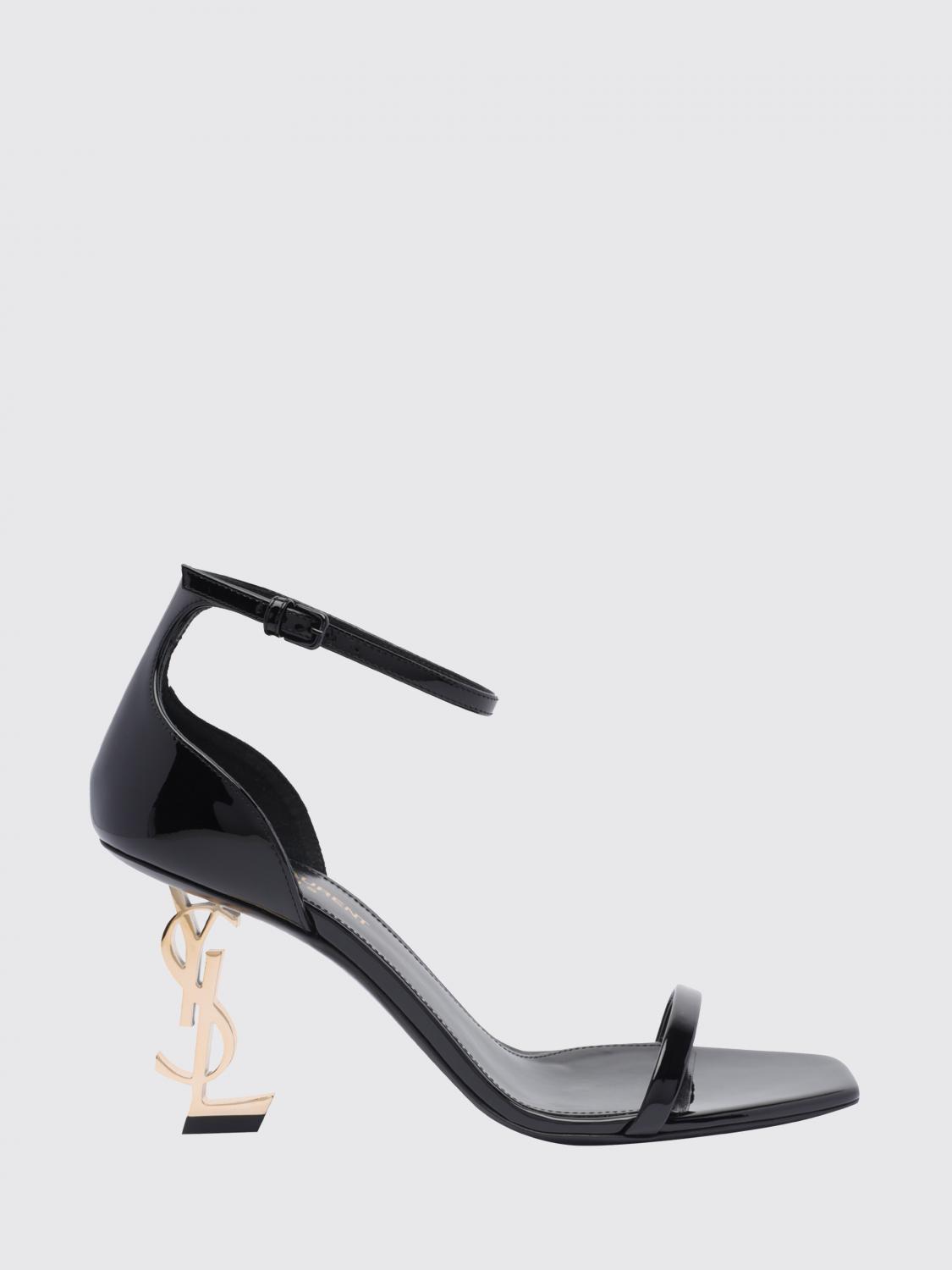 Saint Laurent Heeled Sandal Woman Black