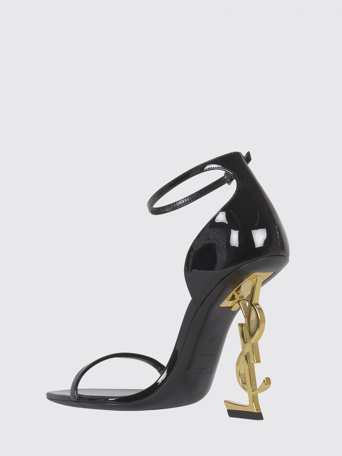 Saint Laurent Heeled Sandal Woman Black