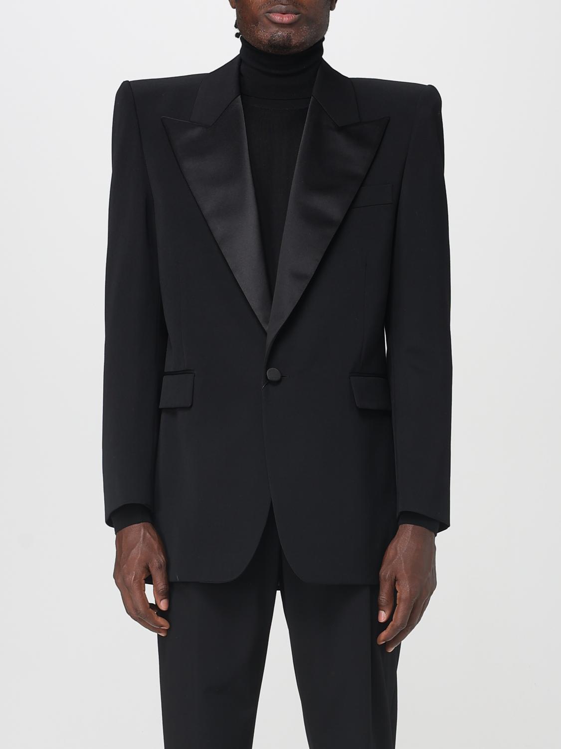 Saint Laurent Jacket Men Black SAINT LAURENT